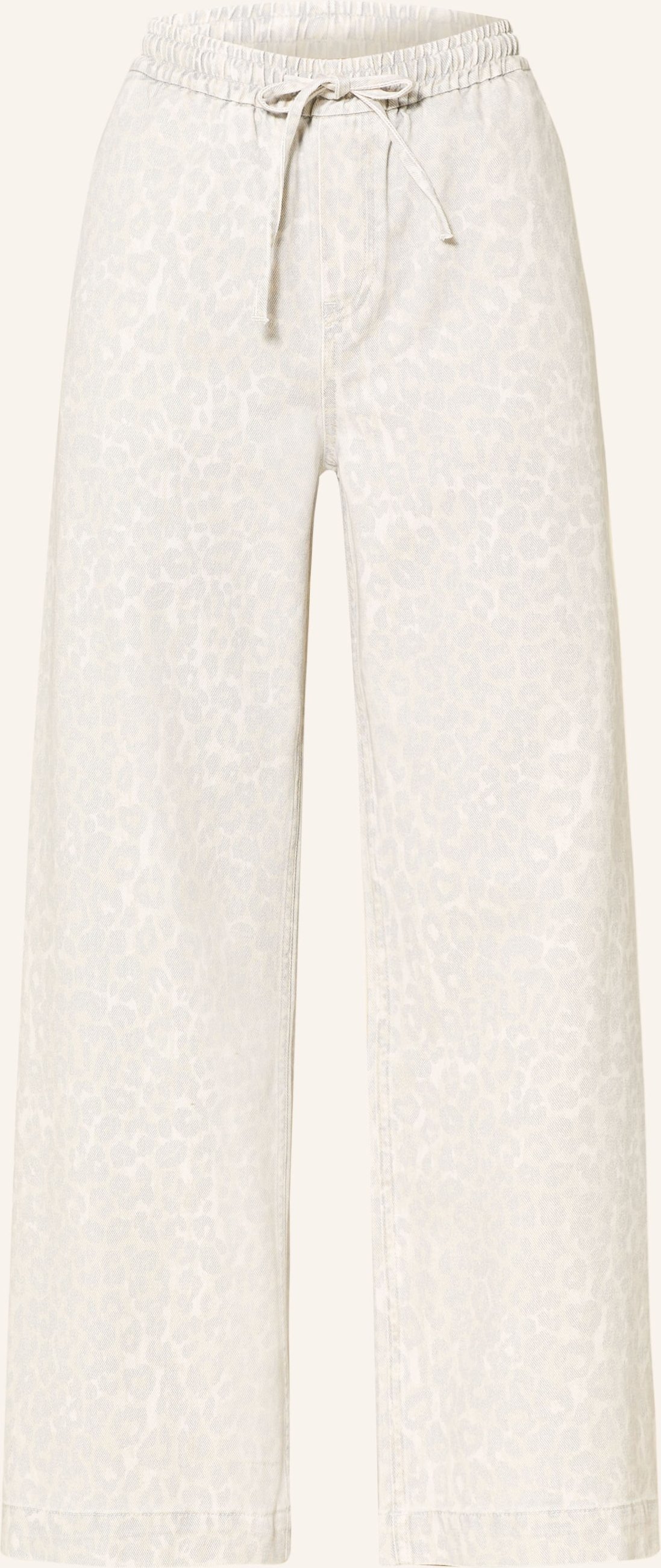 Lala Berlin Wide Leg Jeans Paloma grau