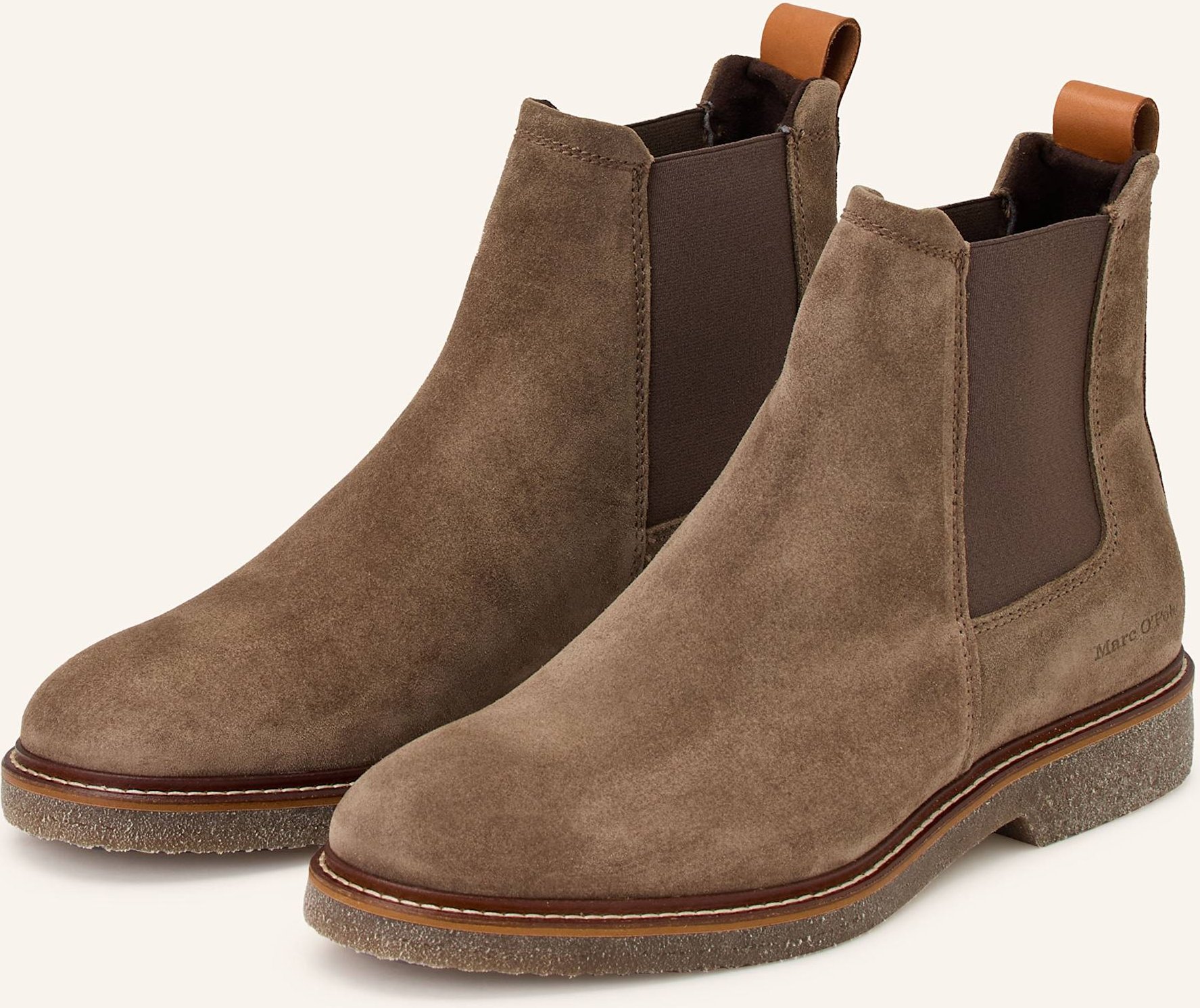 Marc O'polo Chelsea-Boots beige