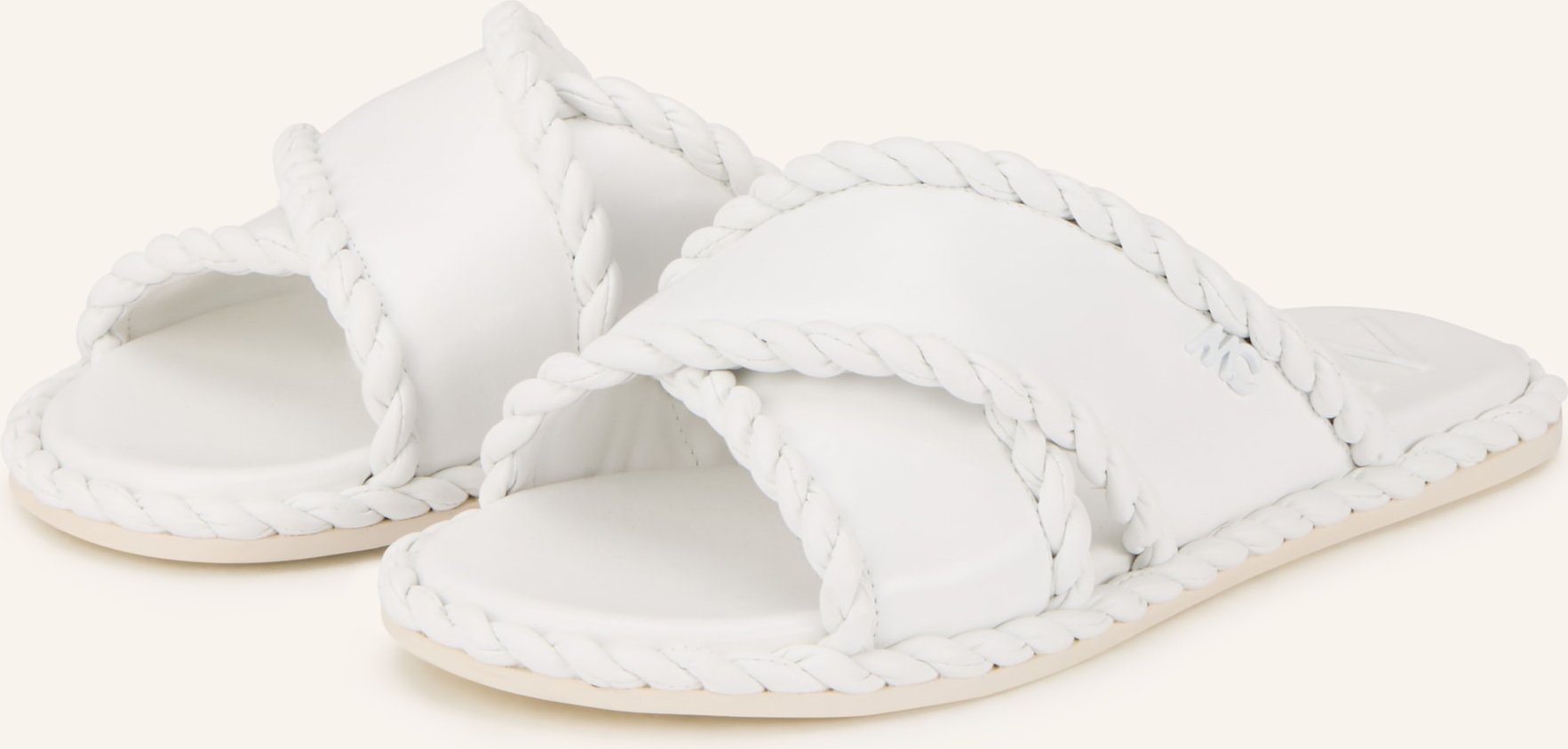 Marc Cain Pantoletten weiss