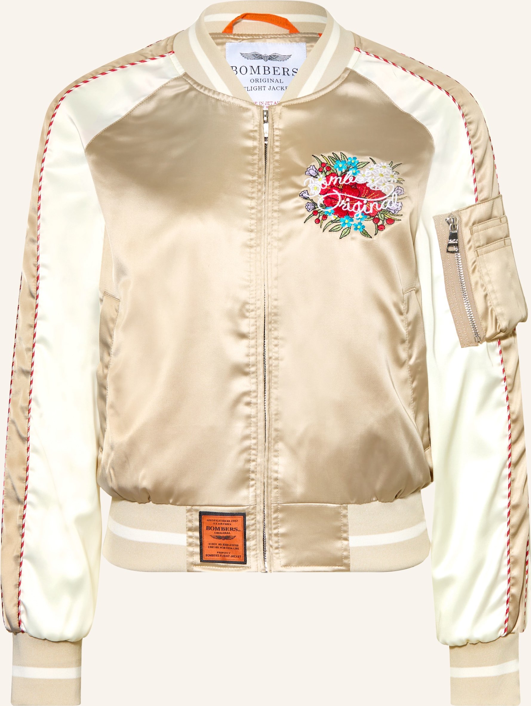Bombers Original Satinblouson Yoshino Woman beige