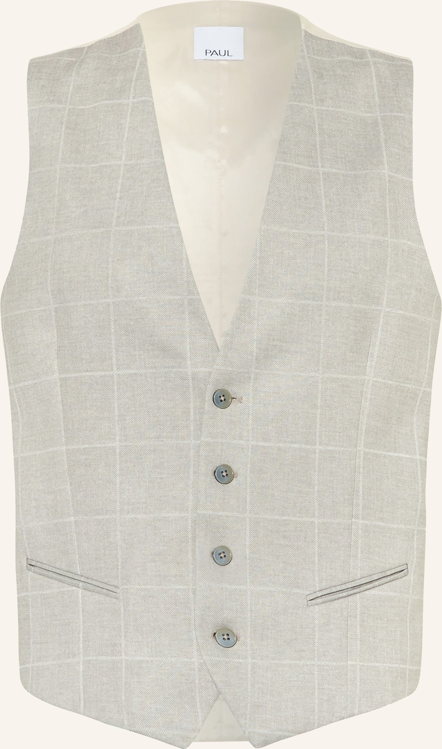 Thumbnail - Paul Anzugweste Slim Fit beige