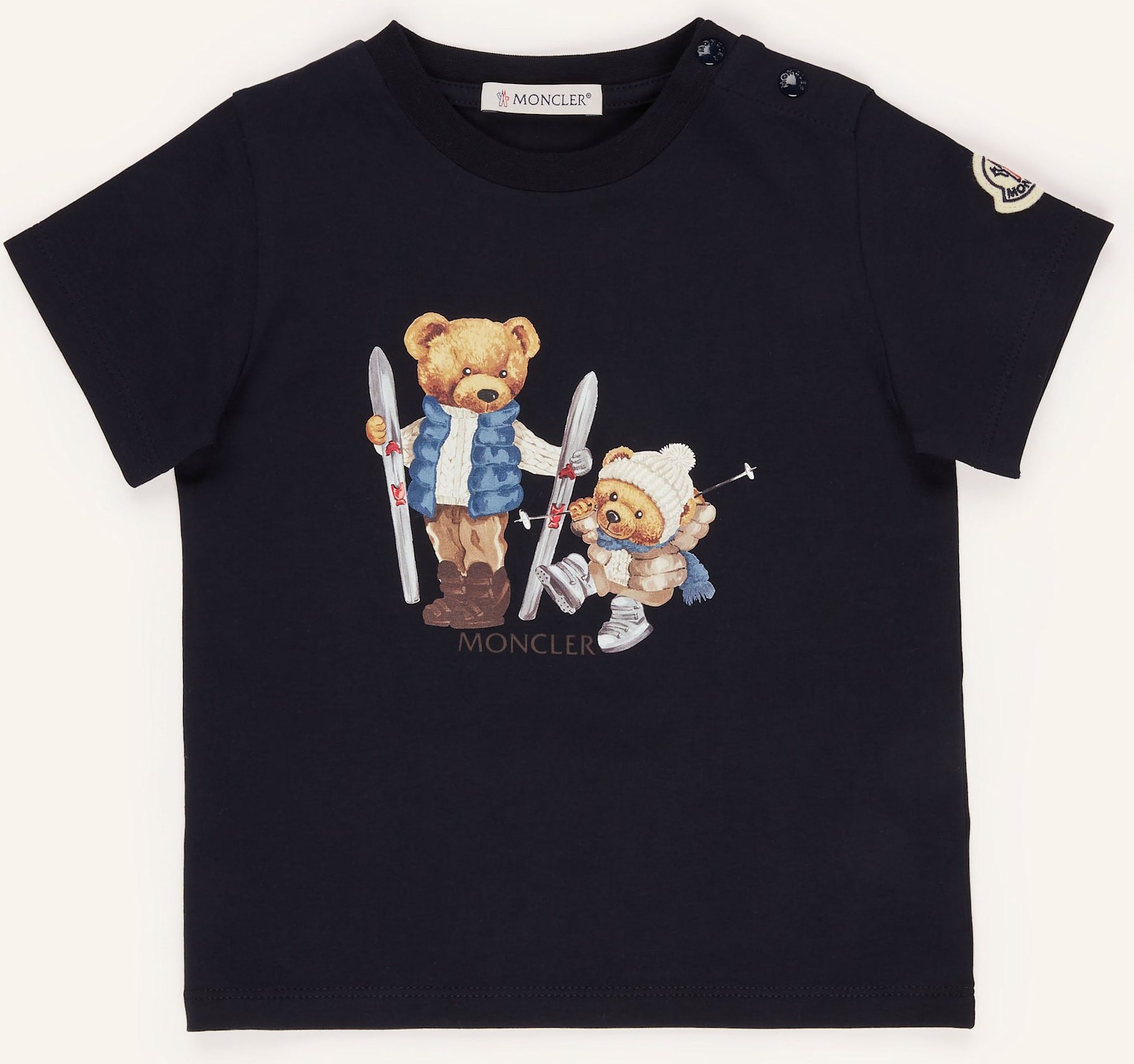 Moncler Enfant T-Shirt blau