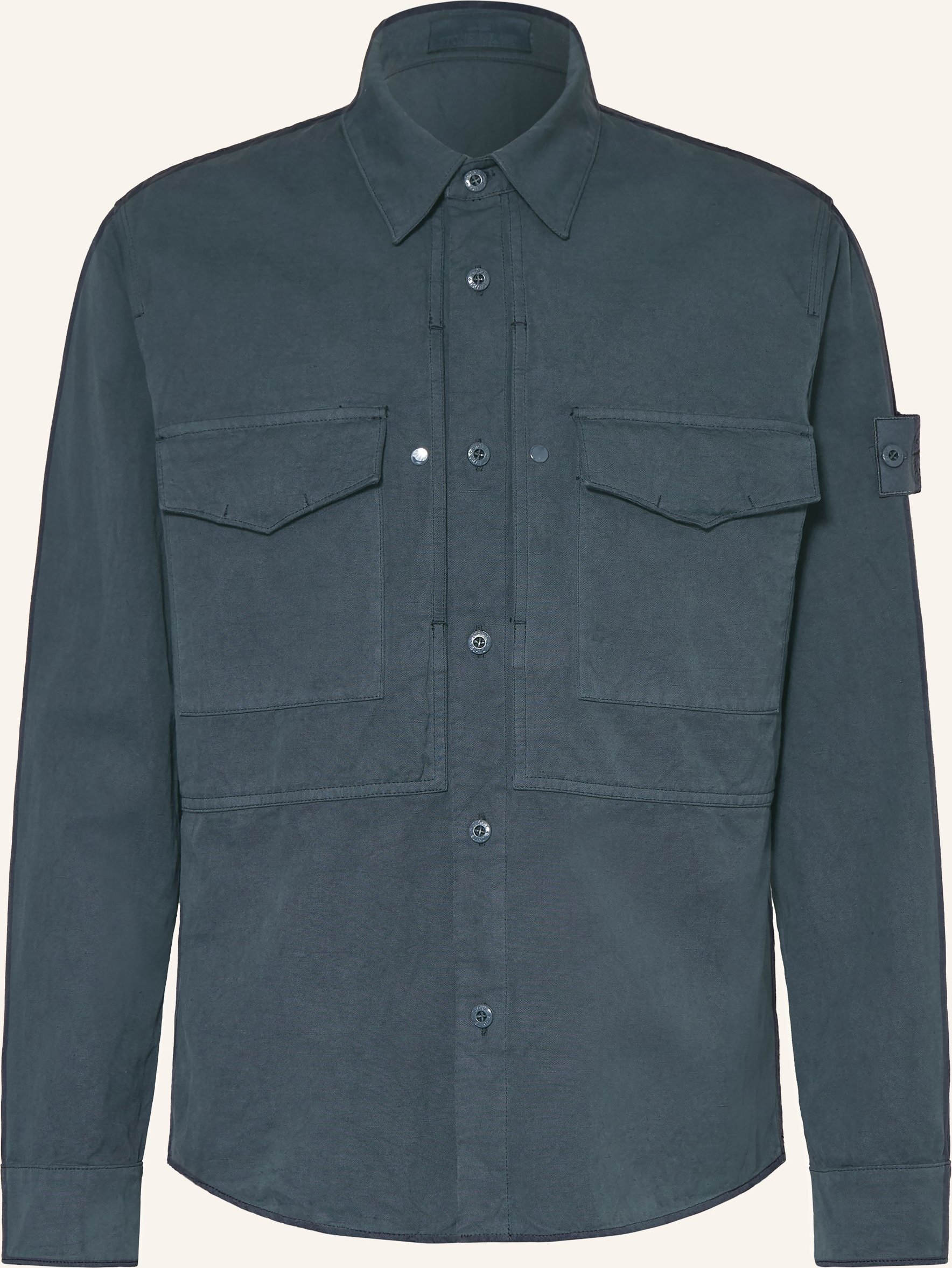 Stone Island Overjacket Ghost blau