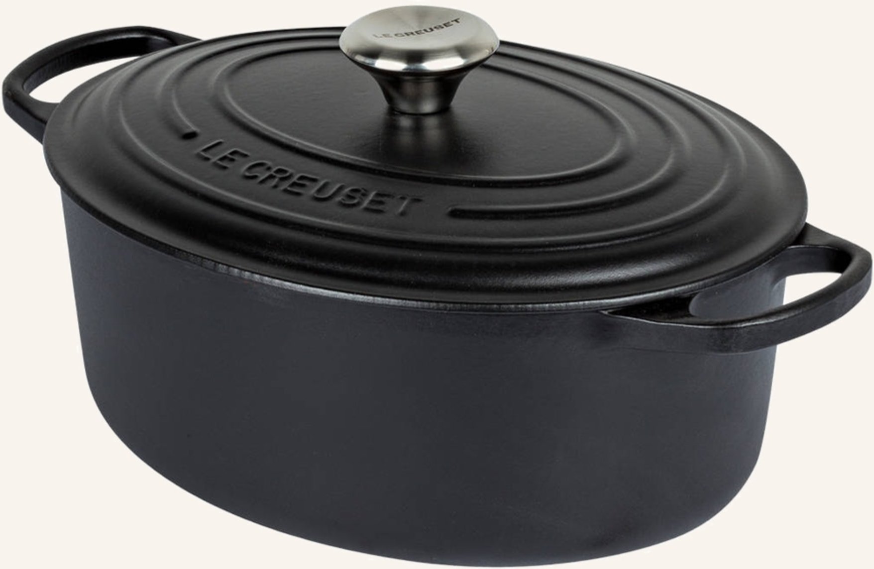 Le Creuset Bräter Signature schwarz