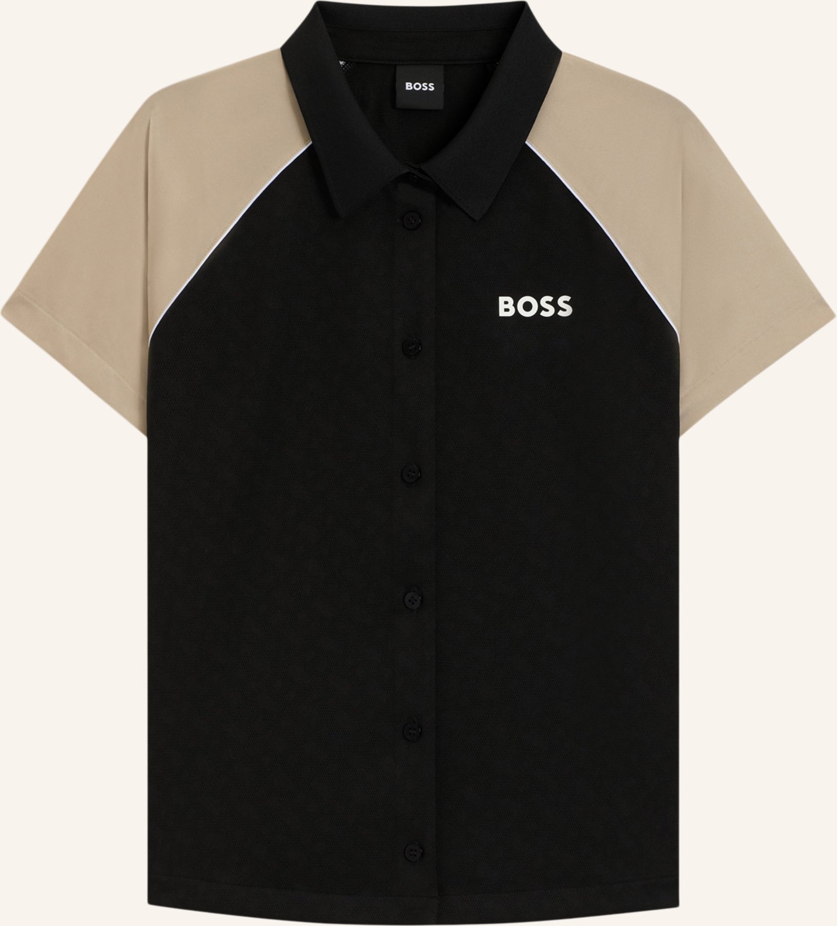 Boss Casual Top ellici2 Regular Fit schwarz