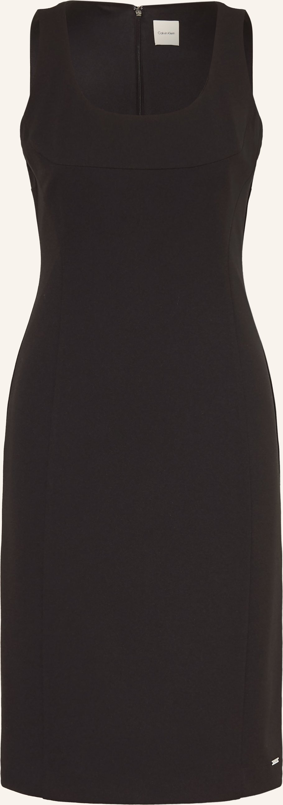 Calvin Klein Etuikleid schwarz