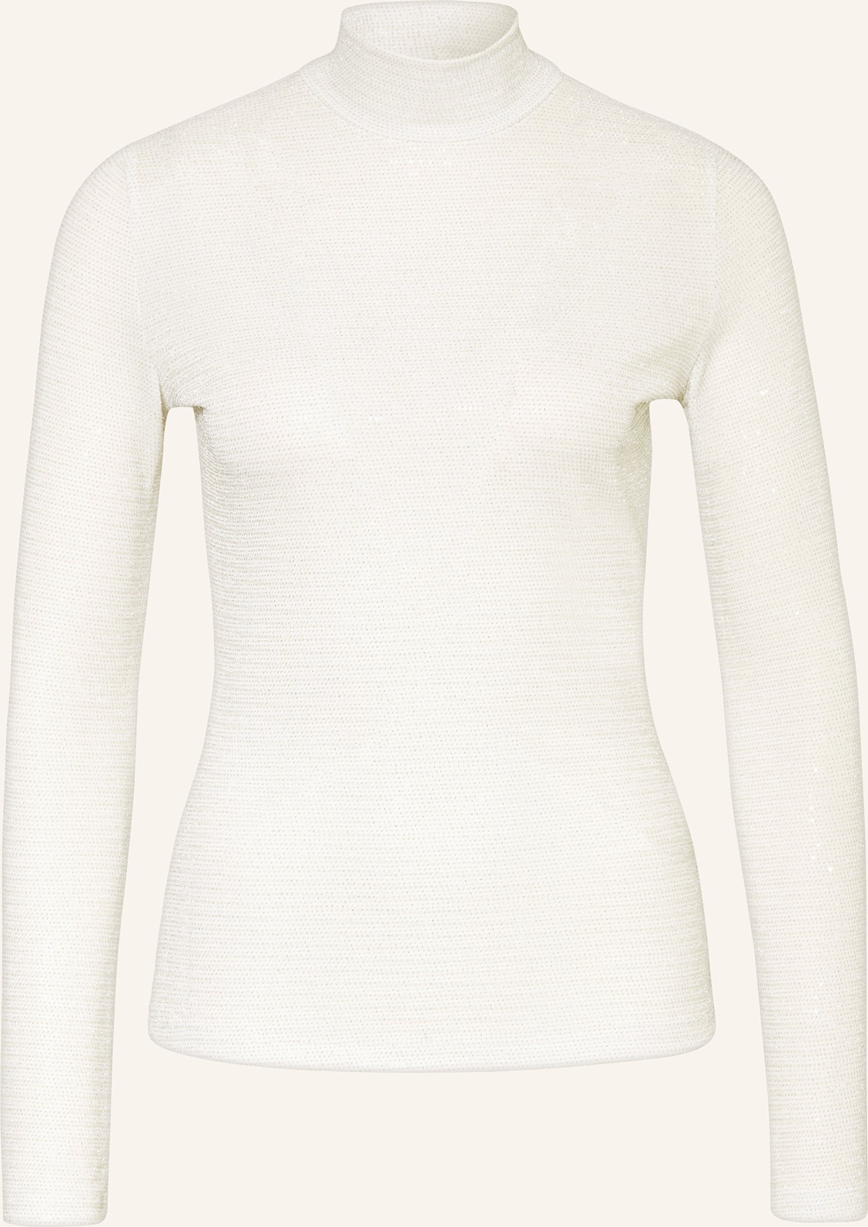 Hugo Longsleeve Drisila Mit Pailletten weiss