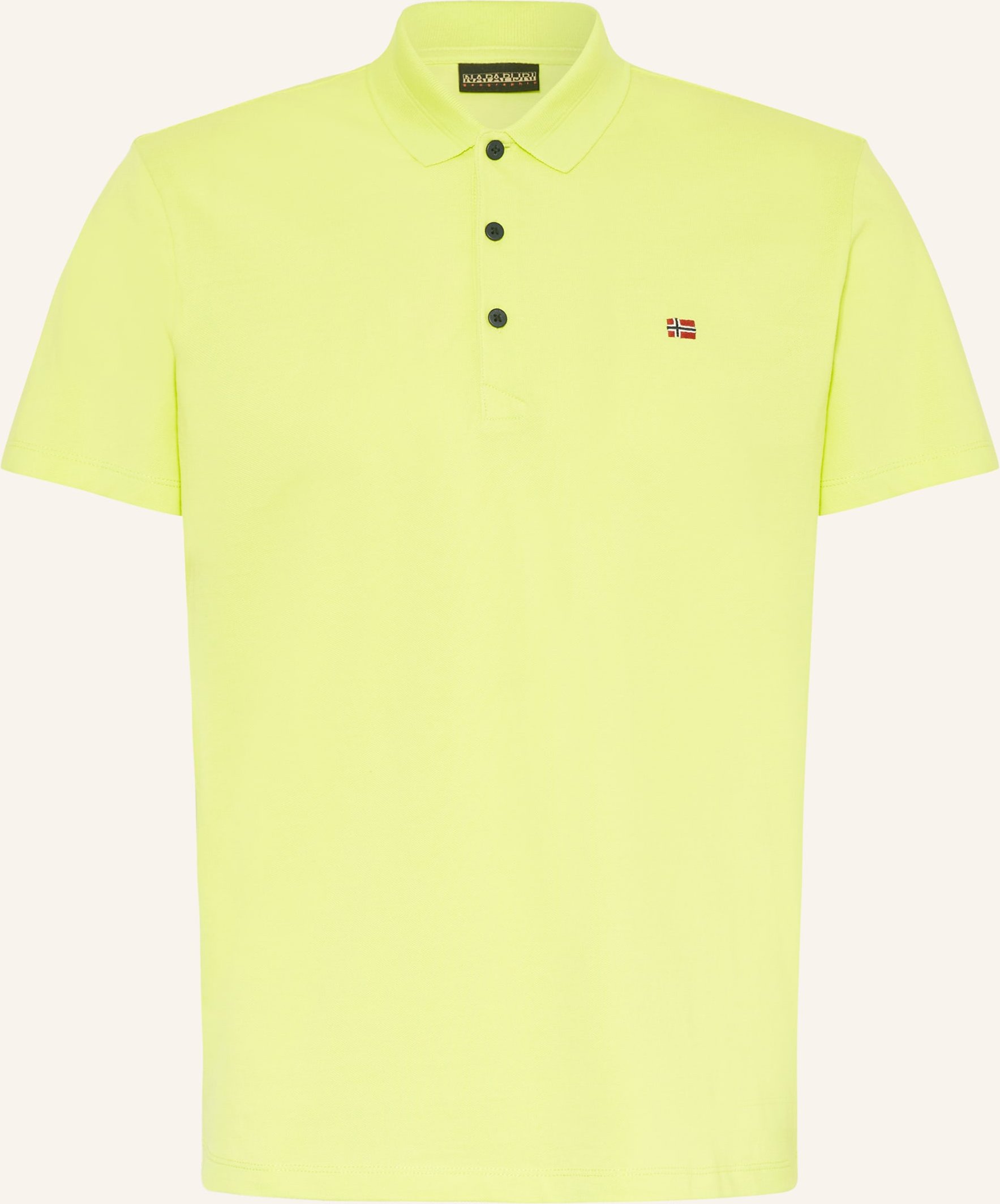 Napapijri Piqué-Poloshirt Ealis gelb