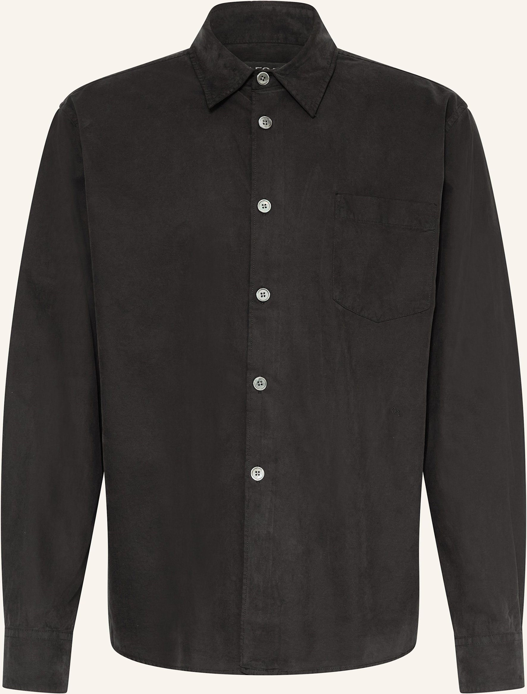 Our Legacy Hemd Beyond Regular Fit schwarz