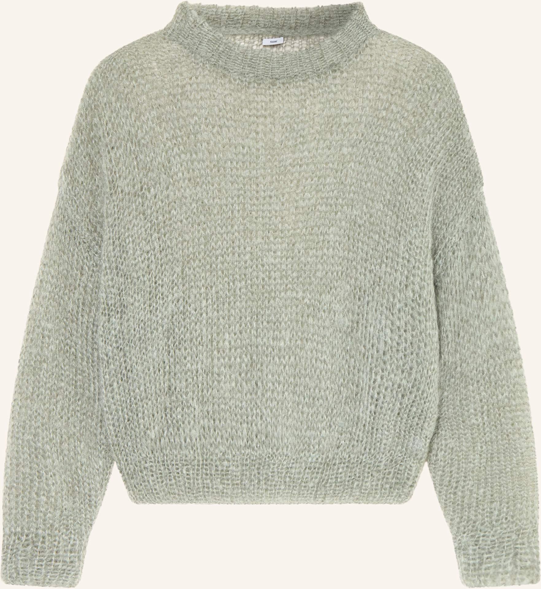 Maiami Mohair-Pullover grau