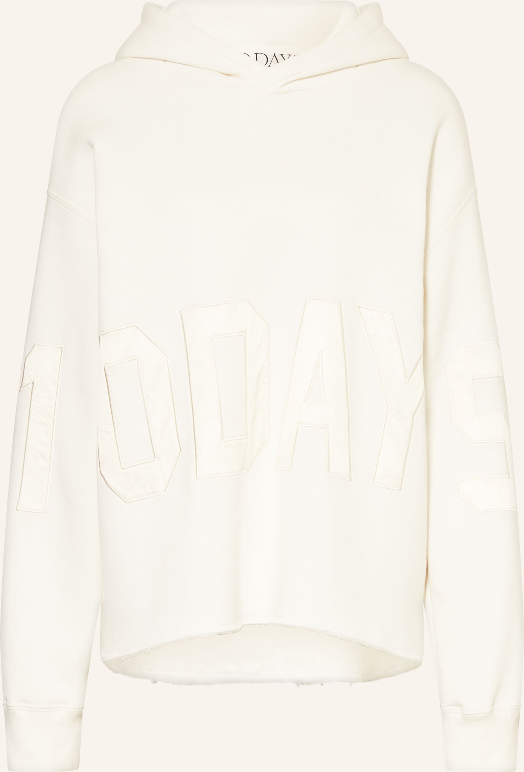 10days Hoodie weiss
