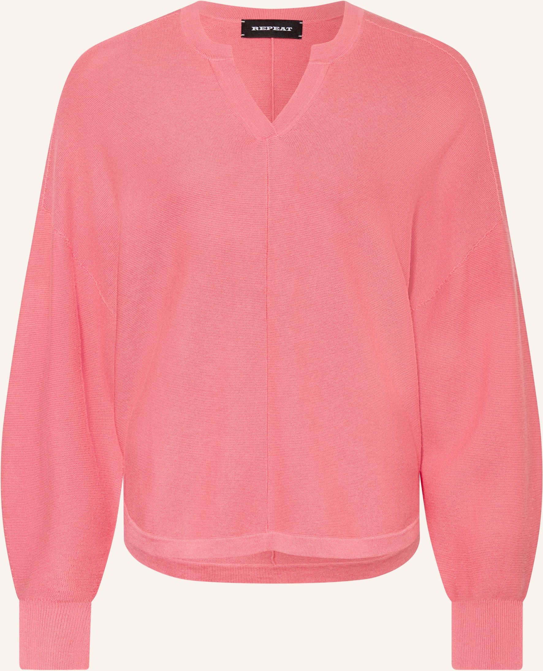 Repeat Oversized-Pullover pink