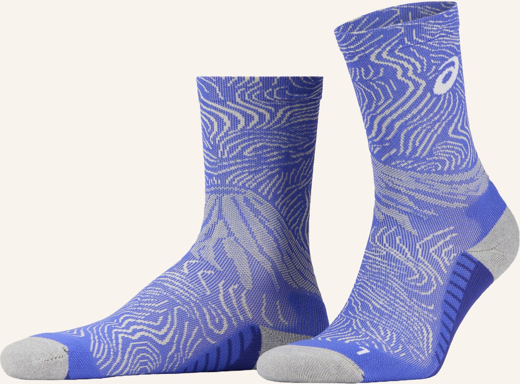 Thumbnail - Asics Laufsocken Fujitrail Graphic blau