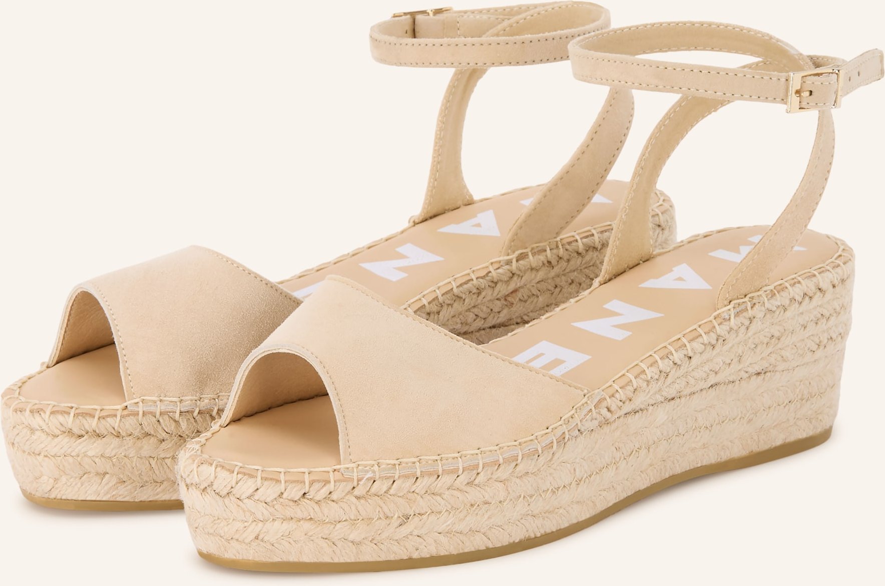 Manebí Wedges beige