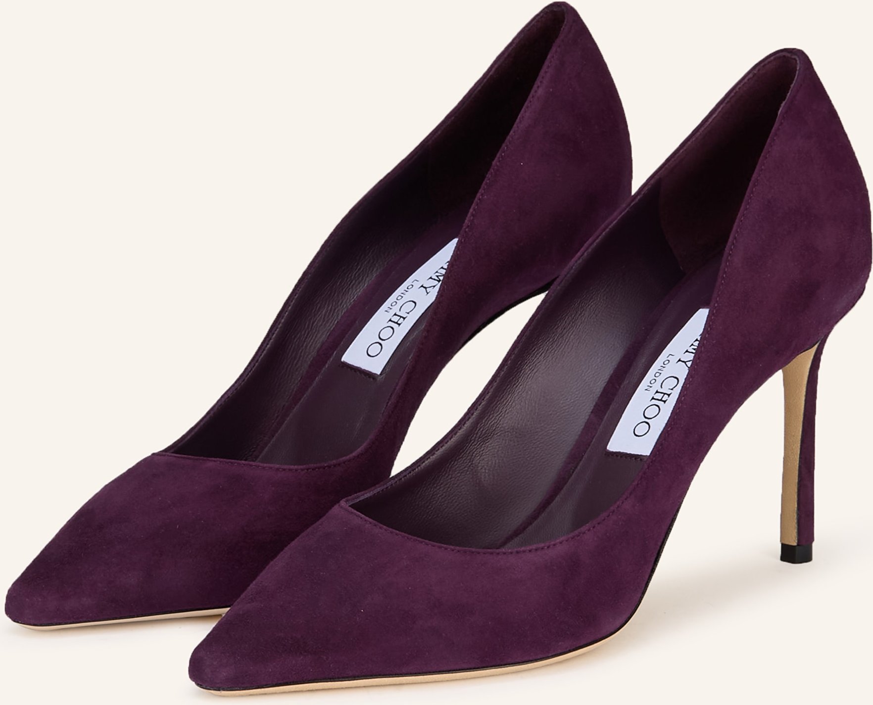 Jimmy Choo Pumps Romy 85 lila