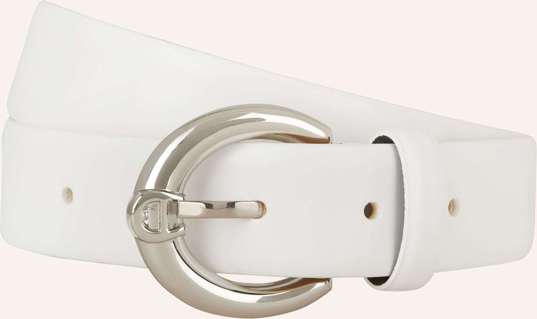 Thumbnail - Aigner Ledergürtel Fashion weiss