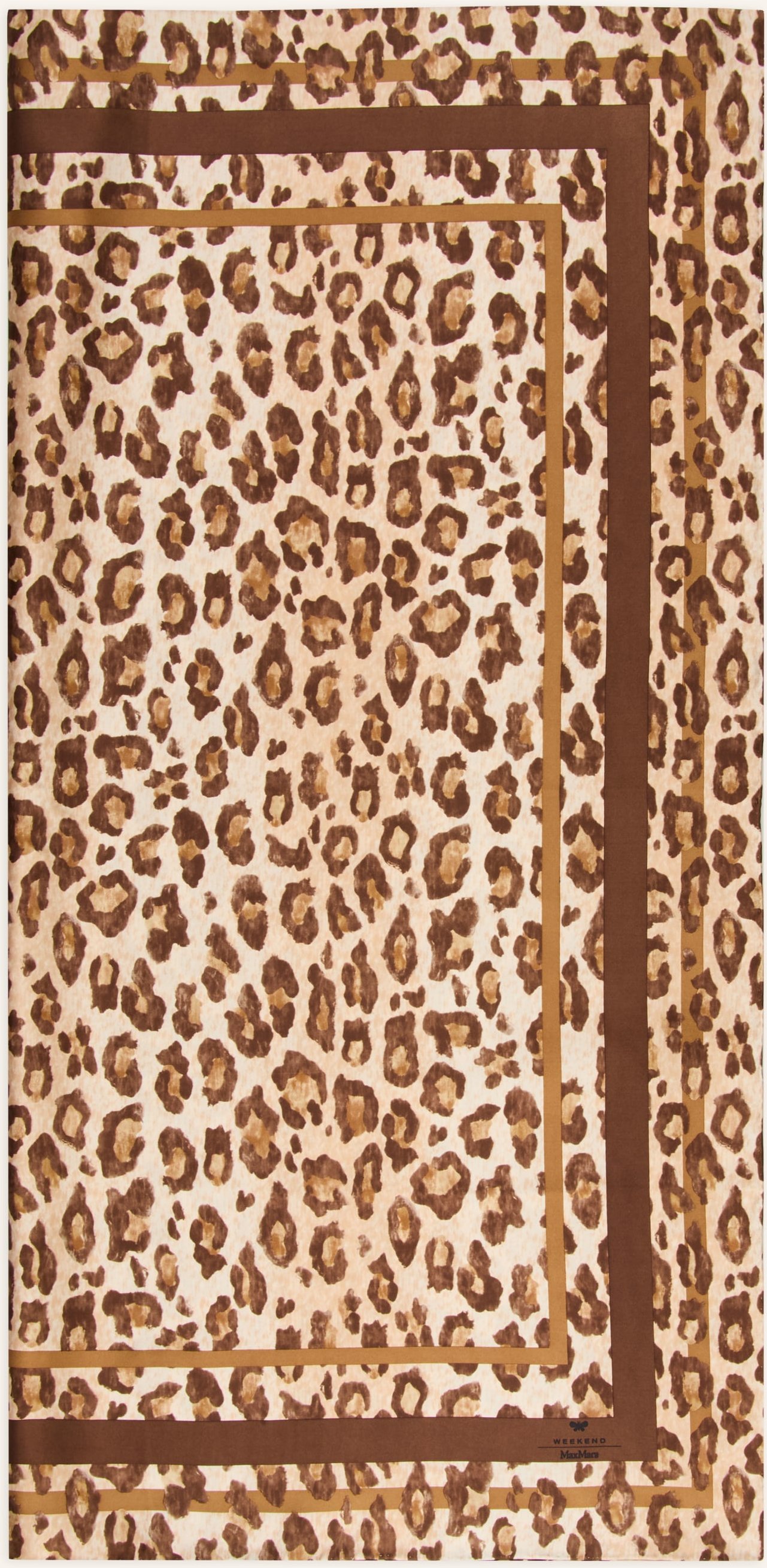 Weekend Max Mara Seidentuch Onestonew braun