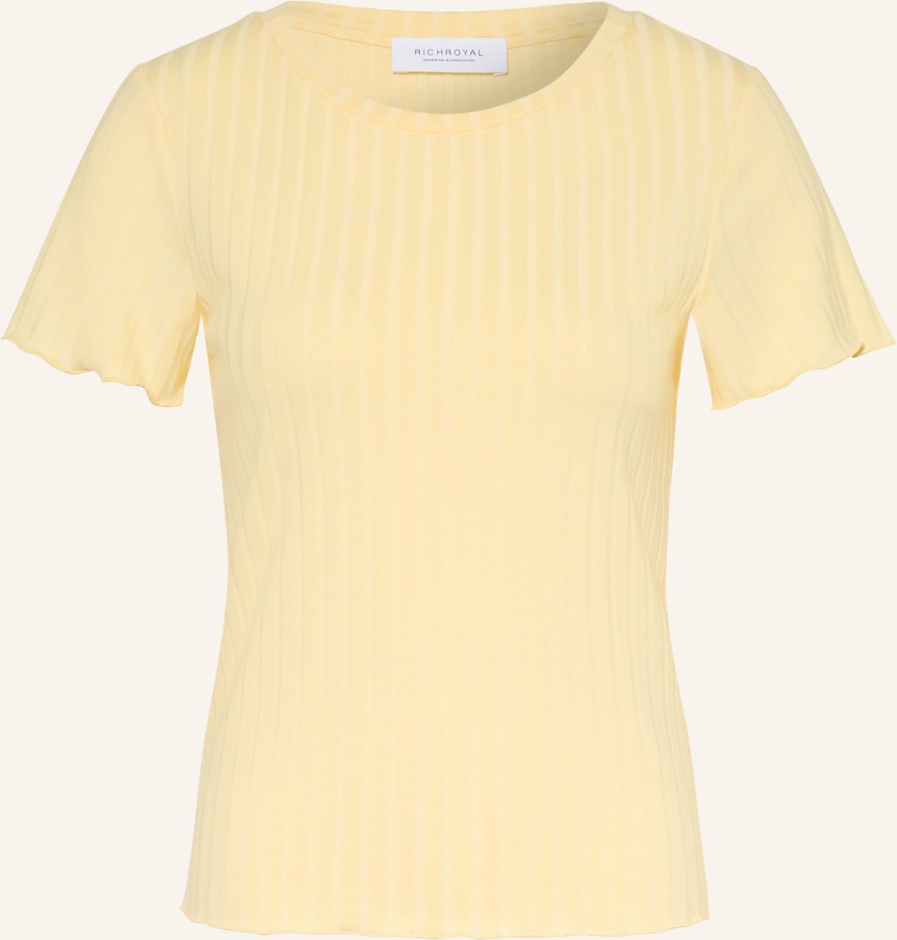 Rich & Royal T-Shirt gelb