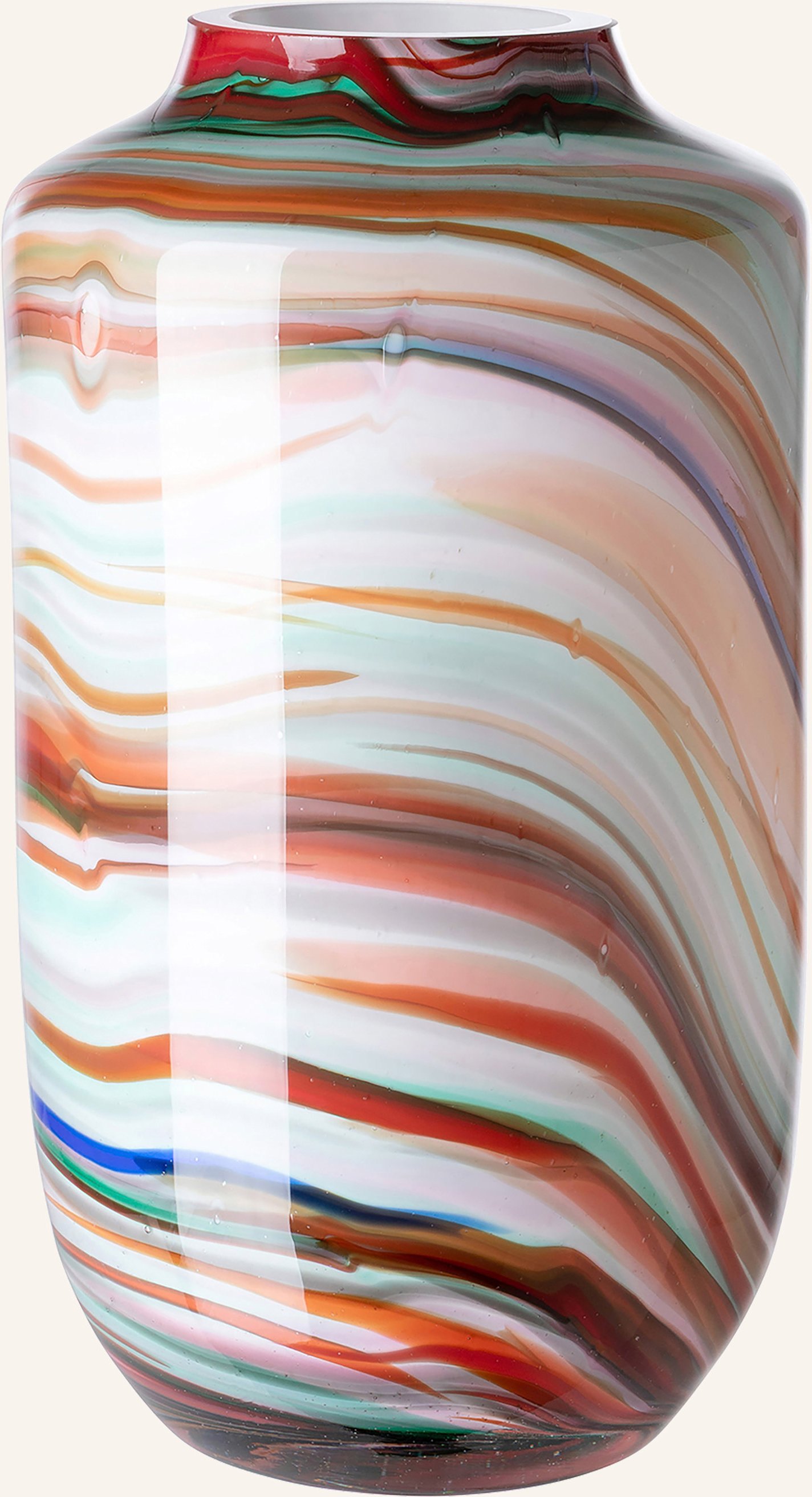 Fink Glasvase Sancho braun