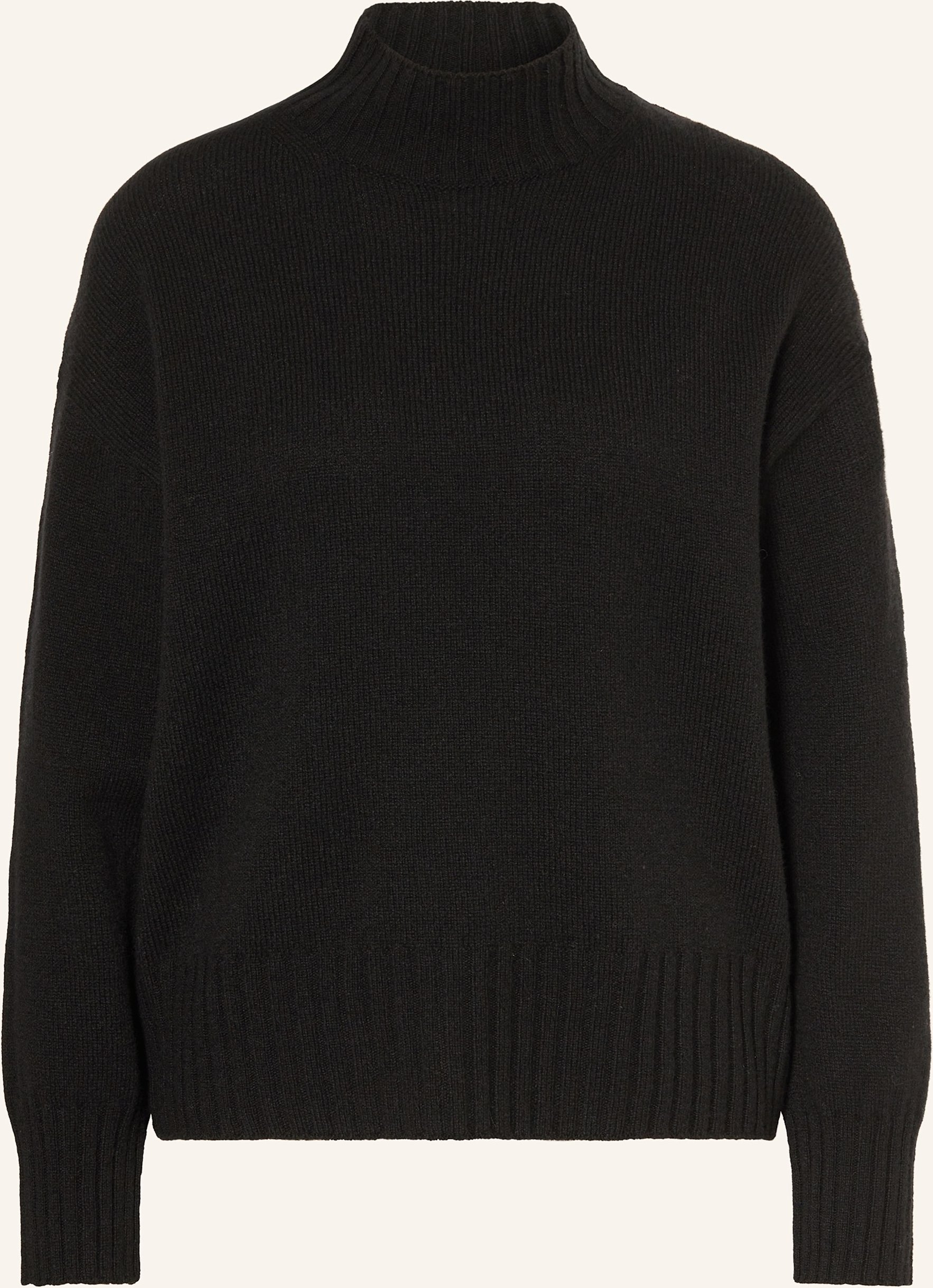 Maerz Muenchen Rollkragenpullover schwarz