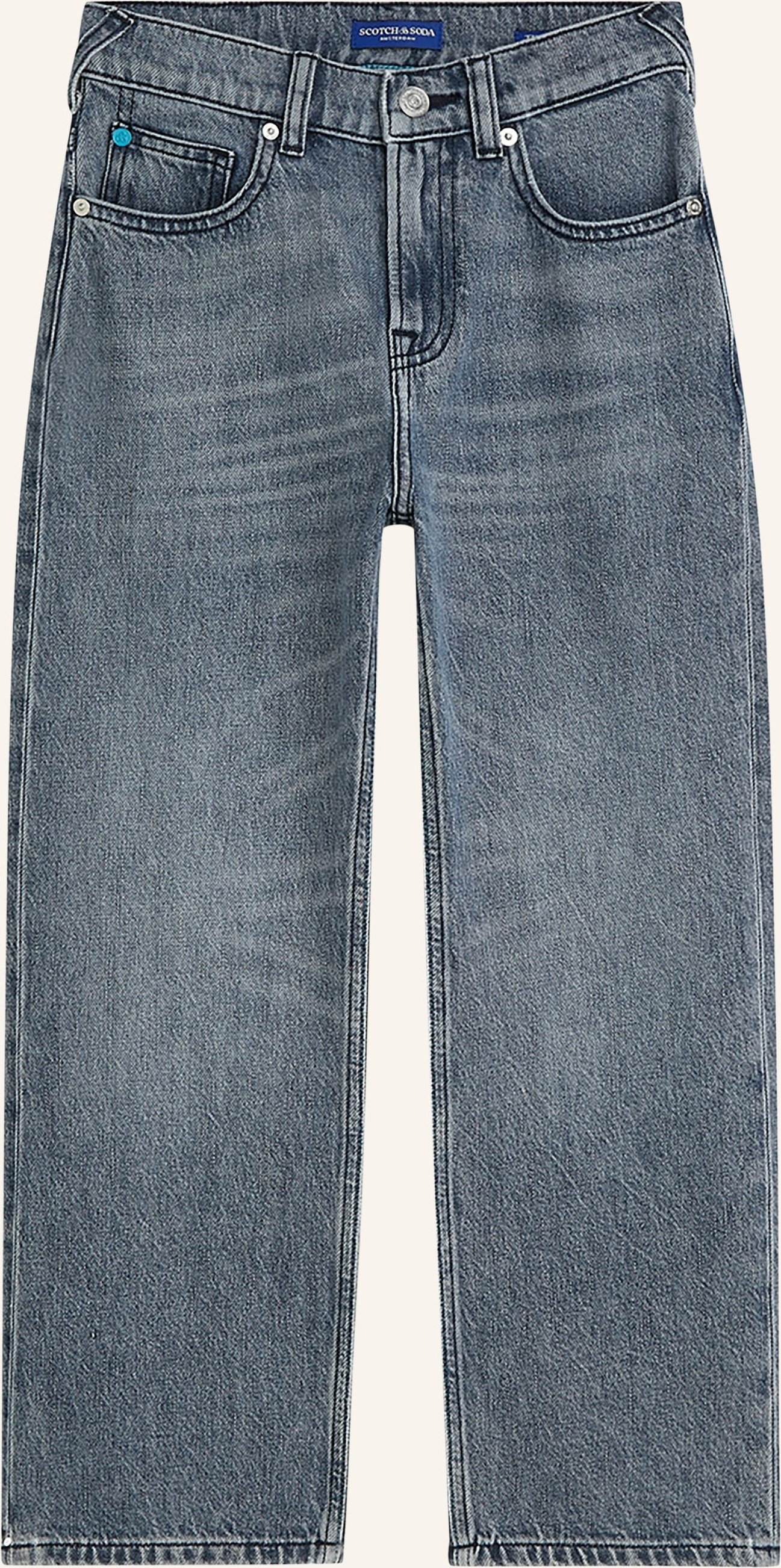 Scotch & Soda Jeans The Daze Wide Leg Fit blau