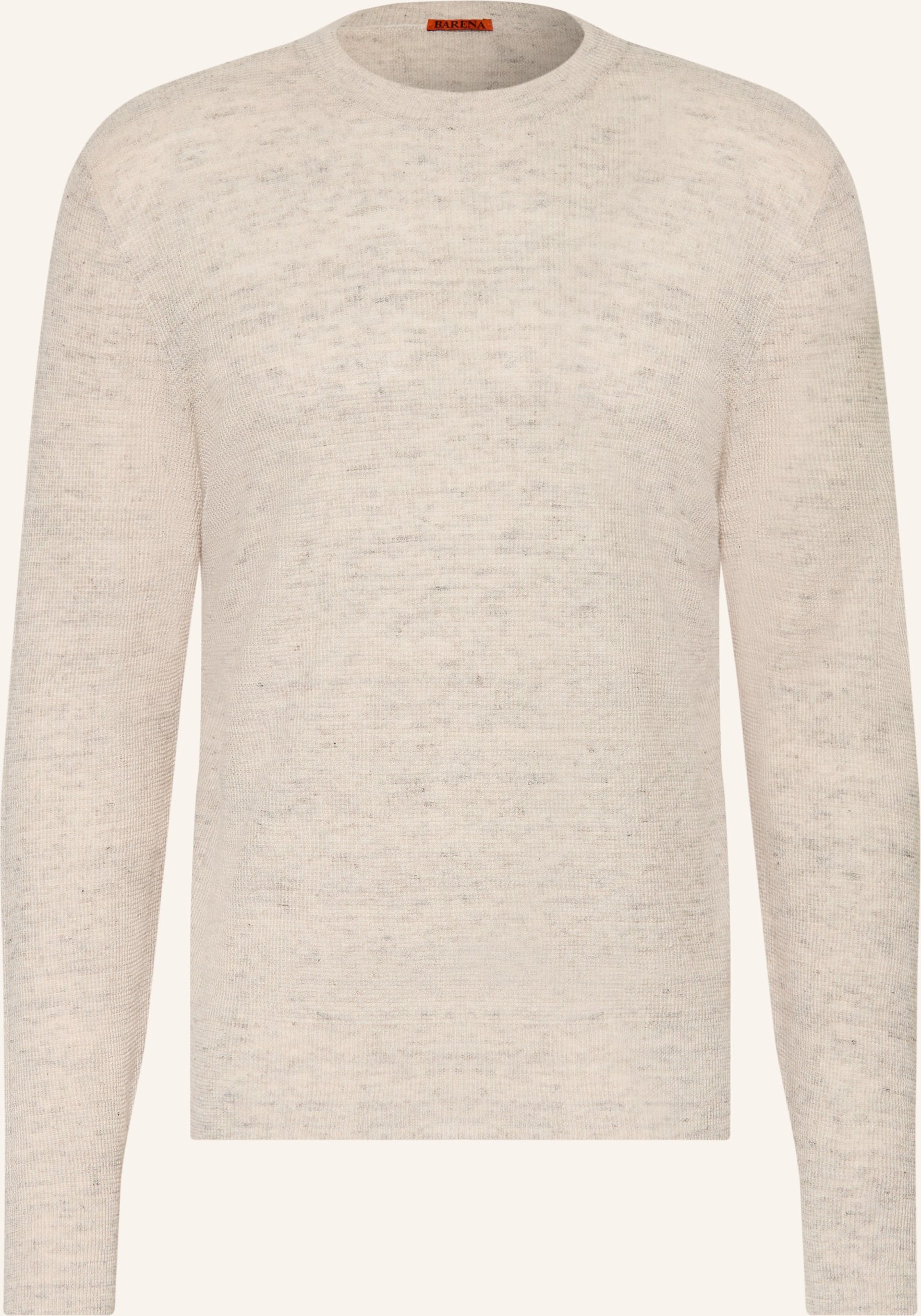 Barena Venezia Pullover Mit Leinen weiss