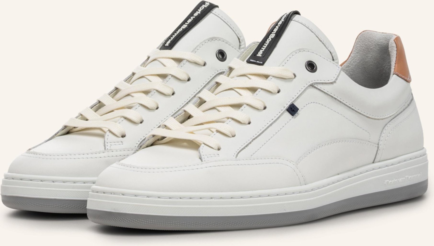 Floris Van Bommel Sneaker De Dijker 01 weiss