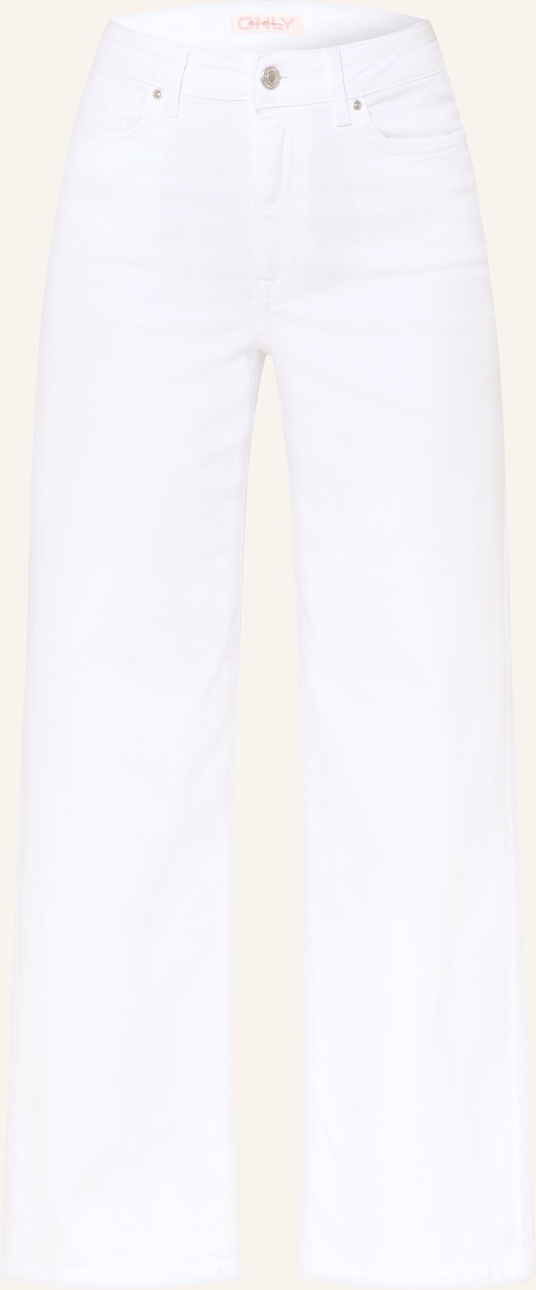 Only Jeans-Culotte weiss