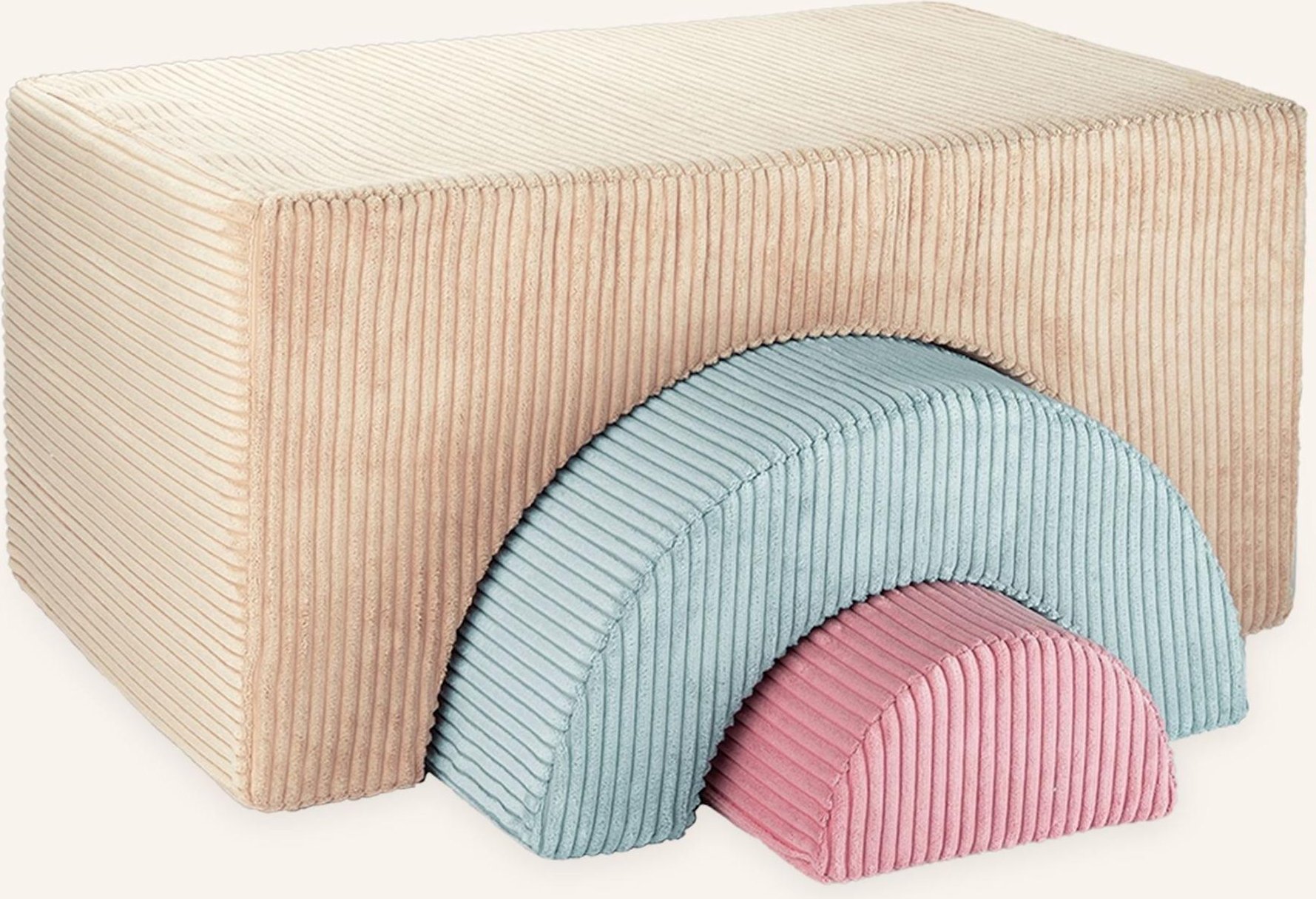 Wigiwama Playset Regenbogen braun