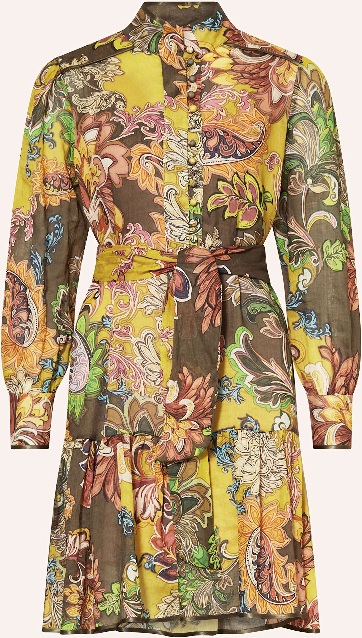 Anna's Kleid Mit Abnehmbarer Schluppe gruen