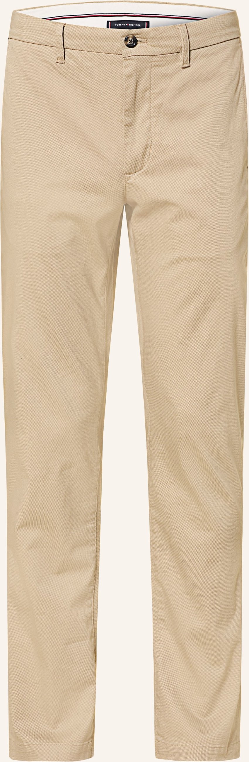 Thumbnail - Tommy Hilfiger Chino Denton Straight Fit beige