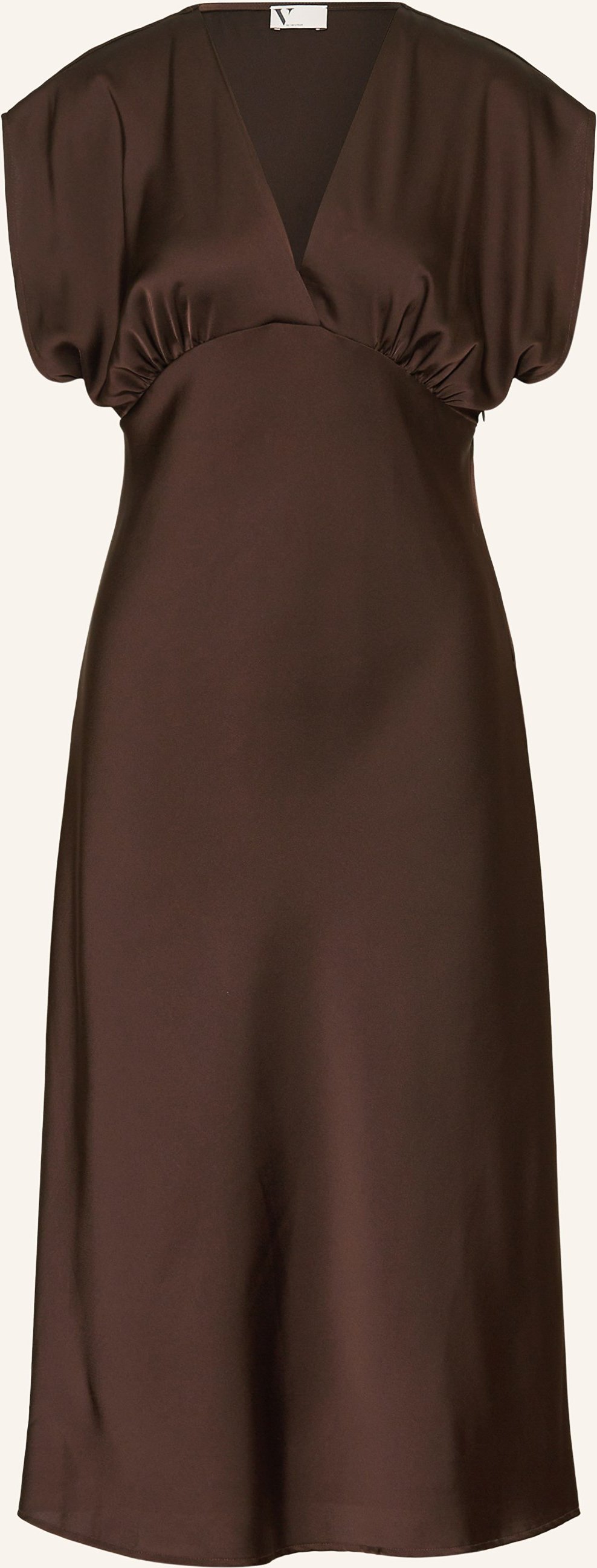 V By Vera Mont Satinkleid braun
