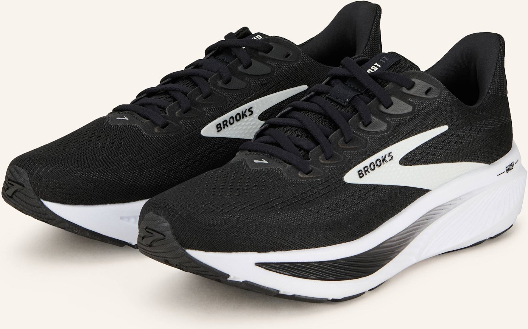 Brooks Laufschuhe Ghost 17 schwarz