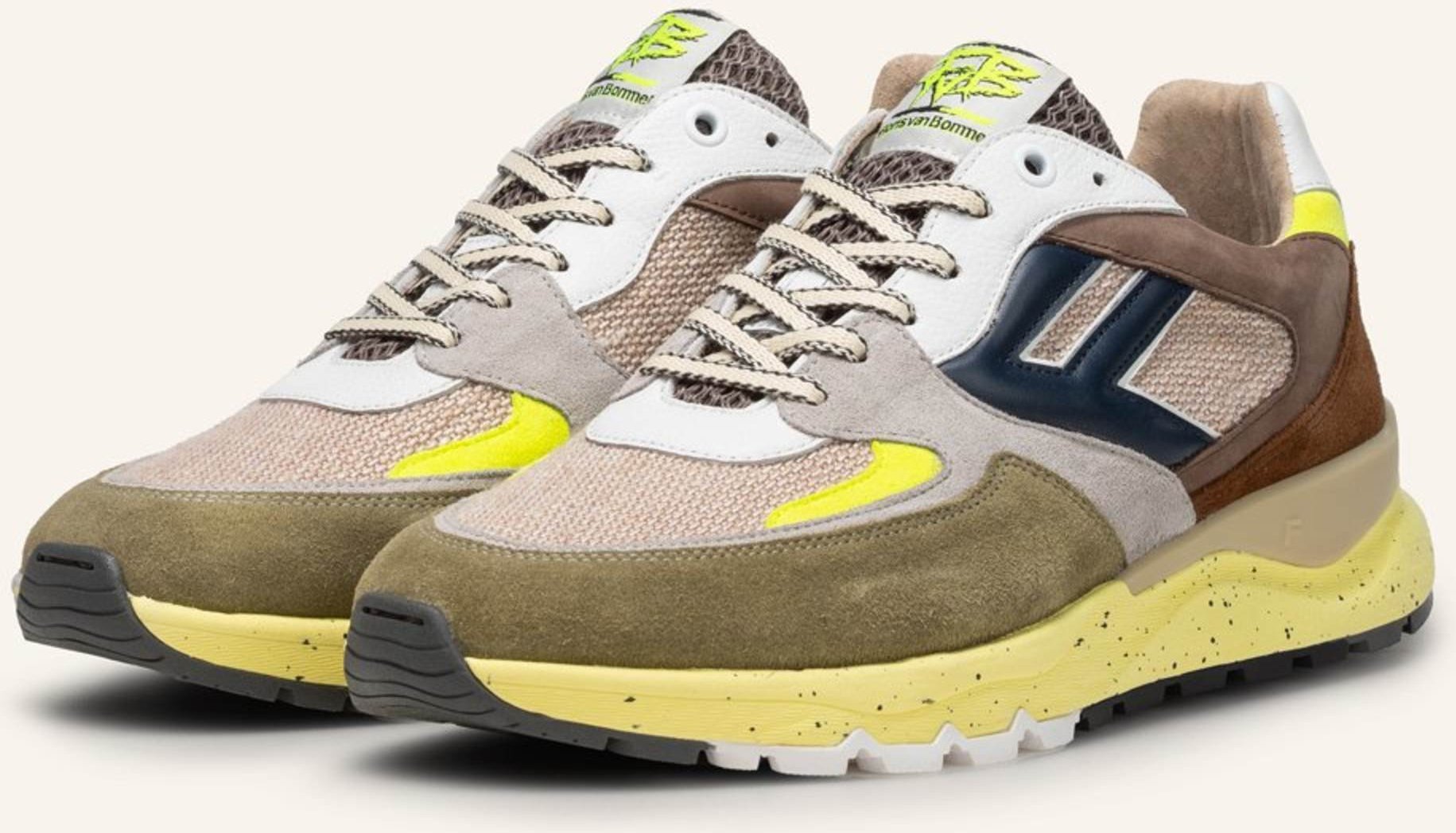 Floris Van Bommel Sneaker De Treener 01 gruen