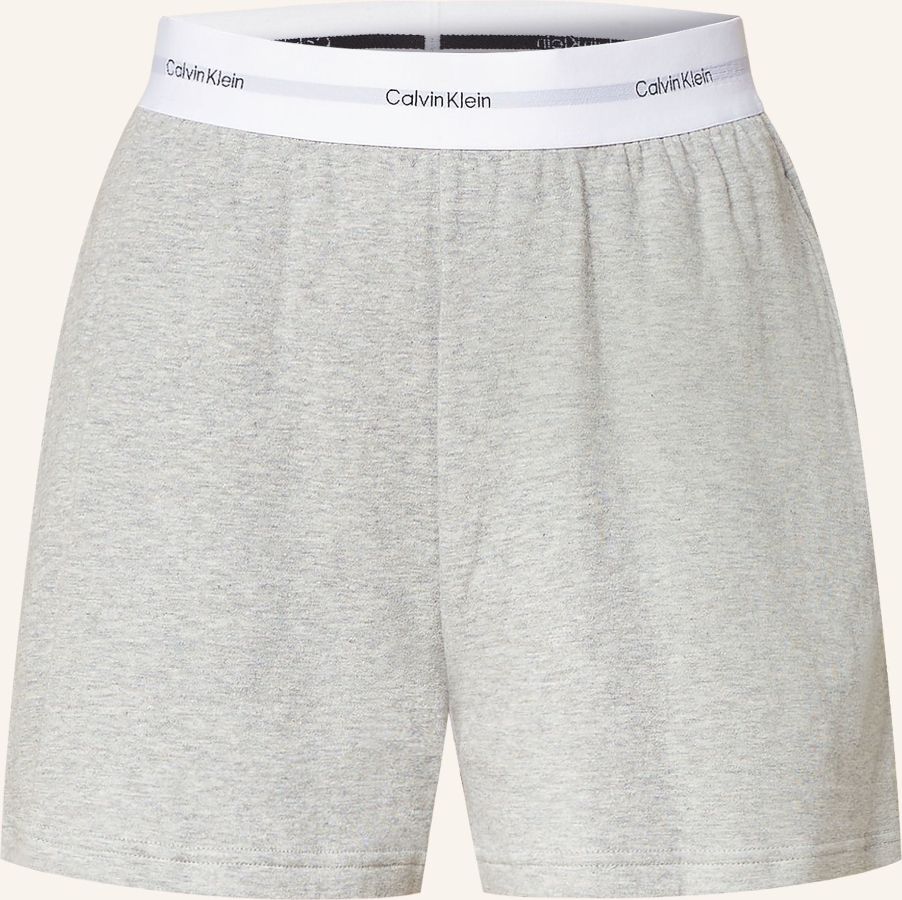Calvin Klein Lounge-Sweatshorts Modern Terry grau