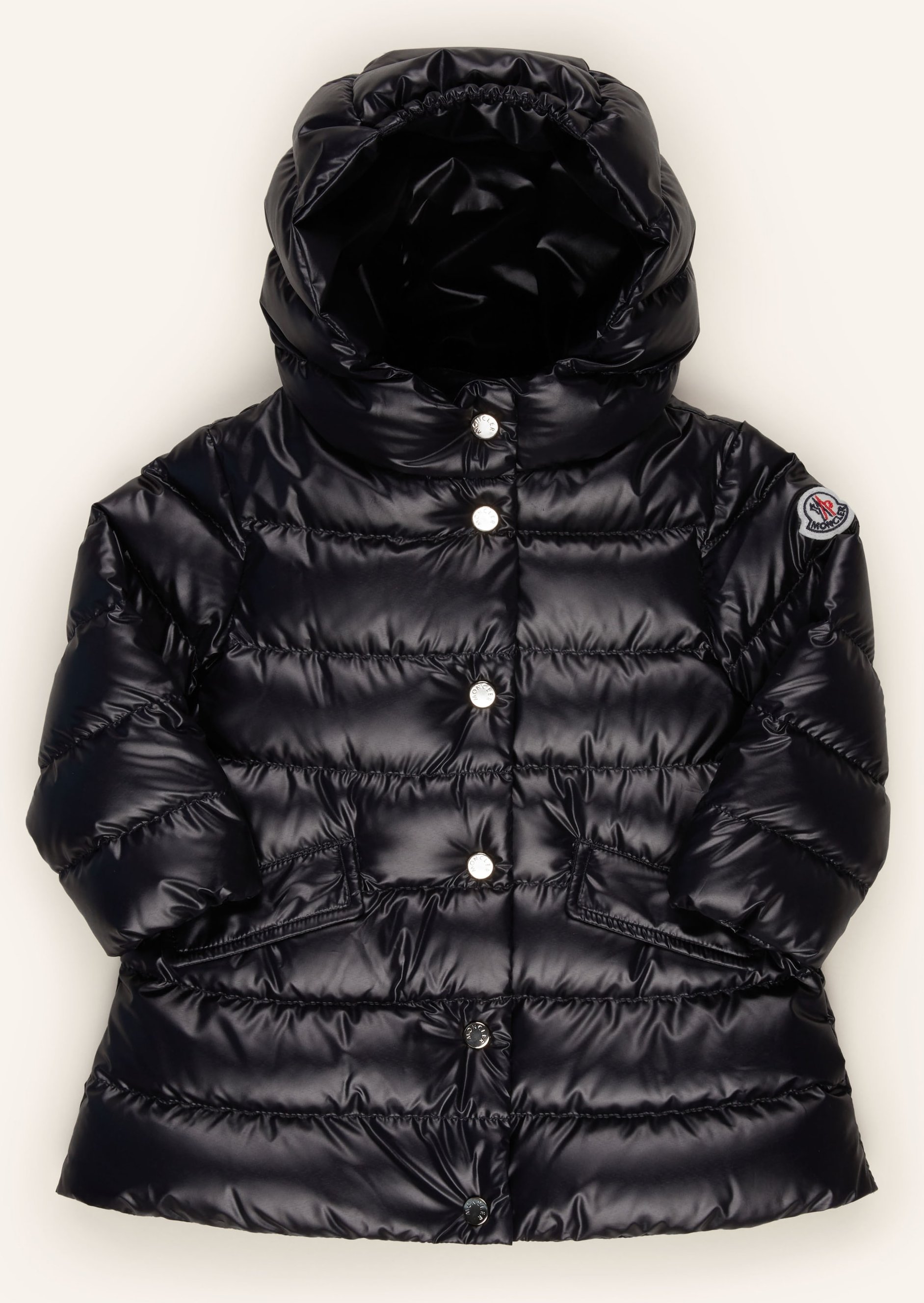 Moncler Enfant Daunenmantel Ibida blau