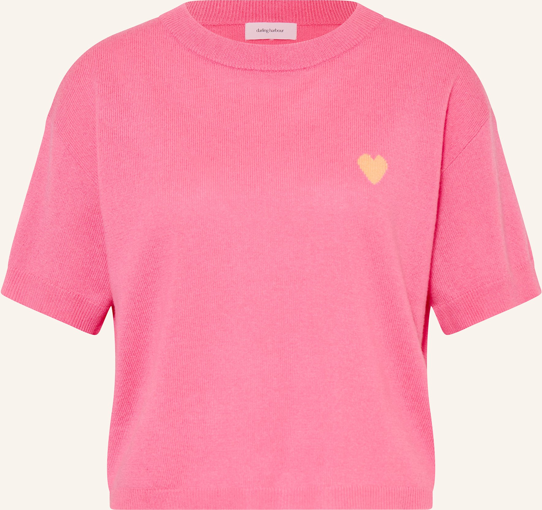 Darling Harbour Strickshirt Aus Cashmere pink