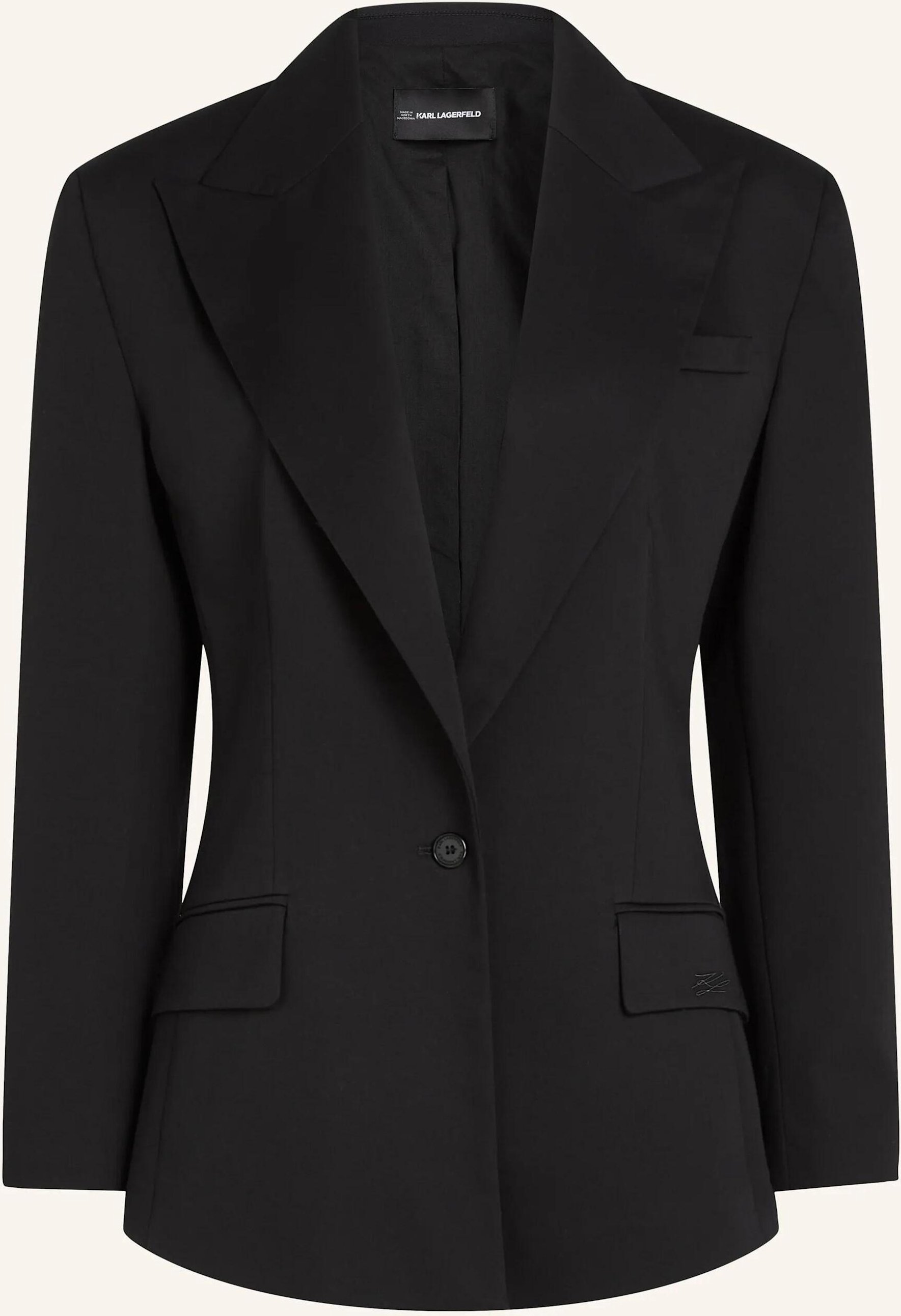 Karl Lagerfeld Blazer schwarz