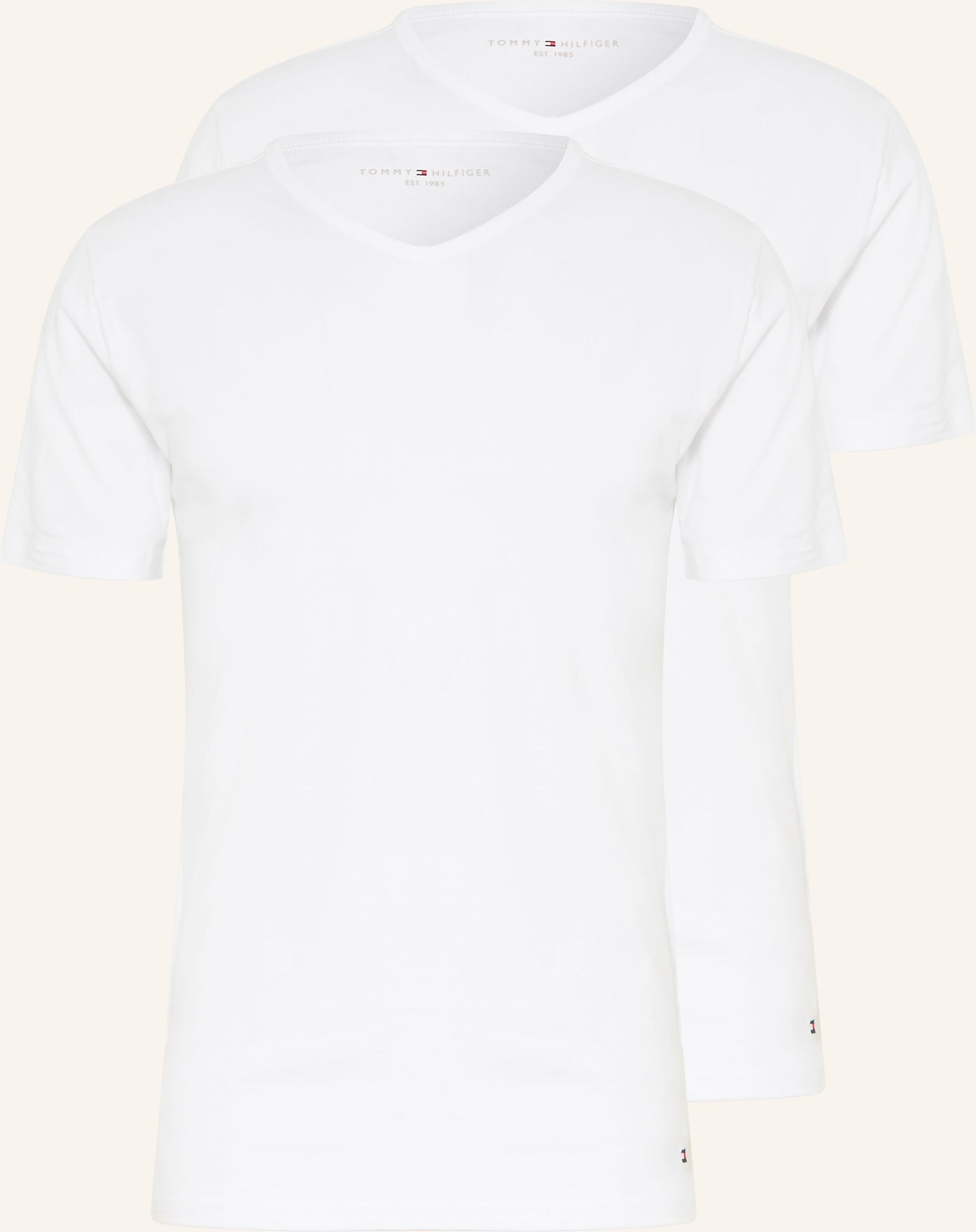 Tommy Hilfiger 3er-Pack V-Shirts weiss