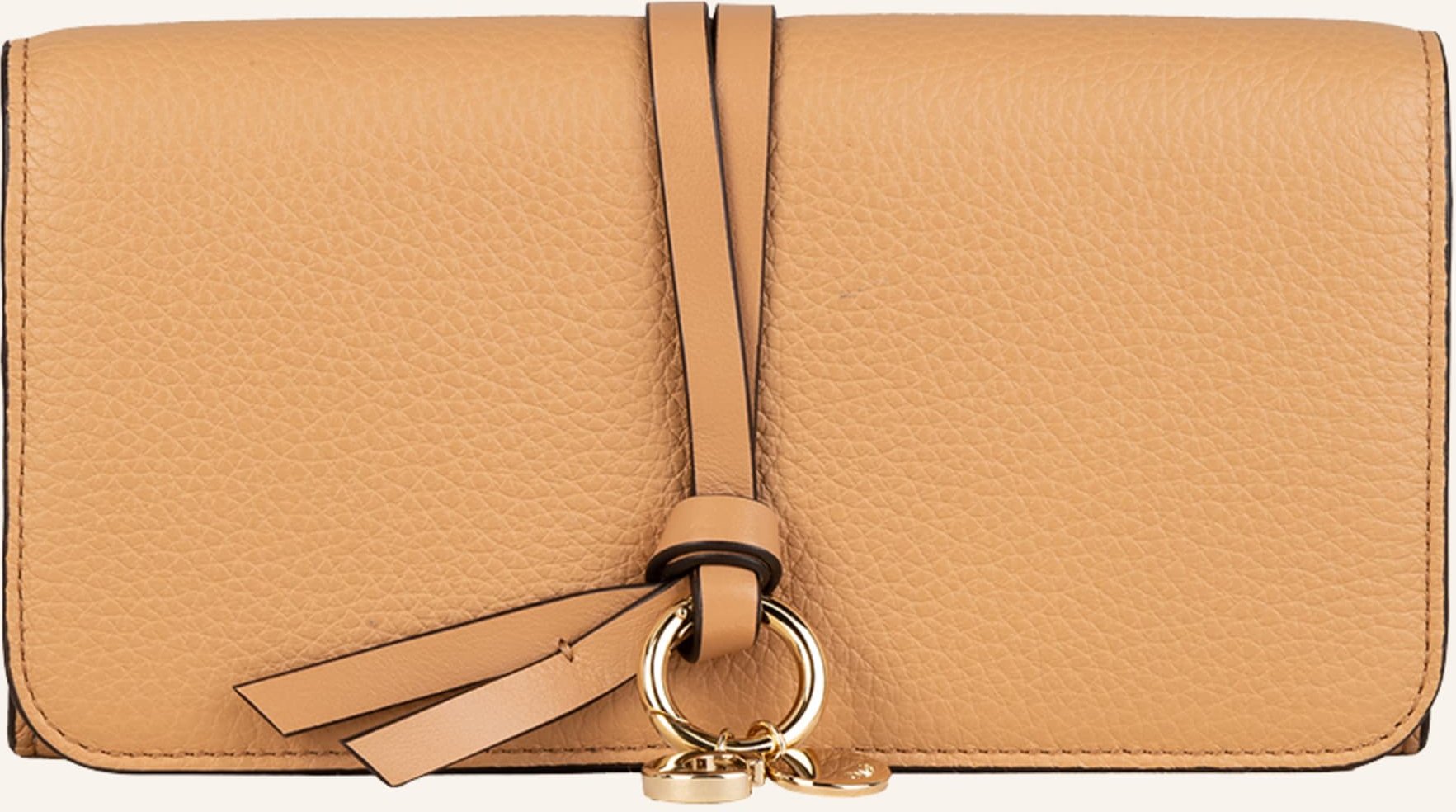 Chloé Geldbörse Alphabet beige