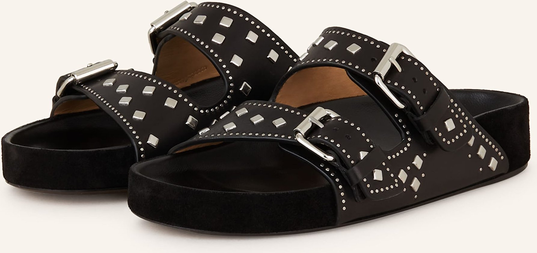 Thumbnail - Isabel Marant Pantoletten schwarz