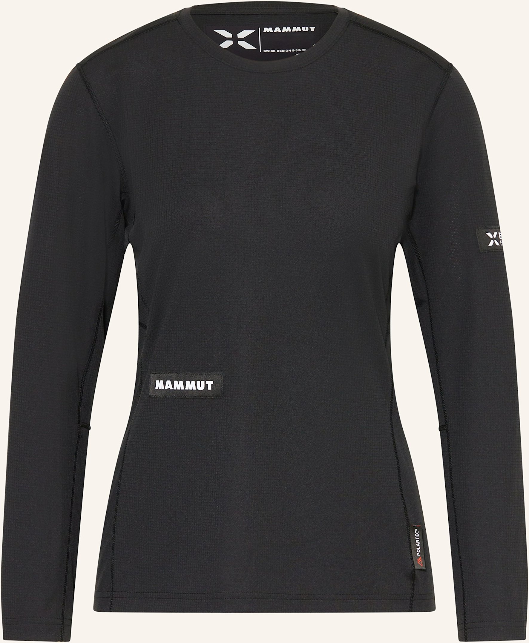 Mammut Longsleeve Eiger Nordwand schwarz
