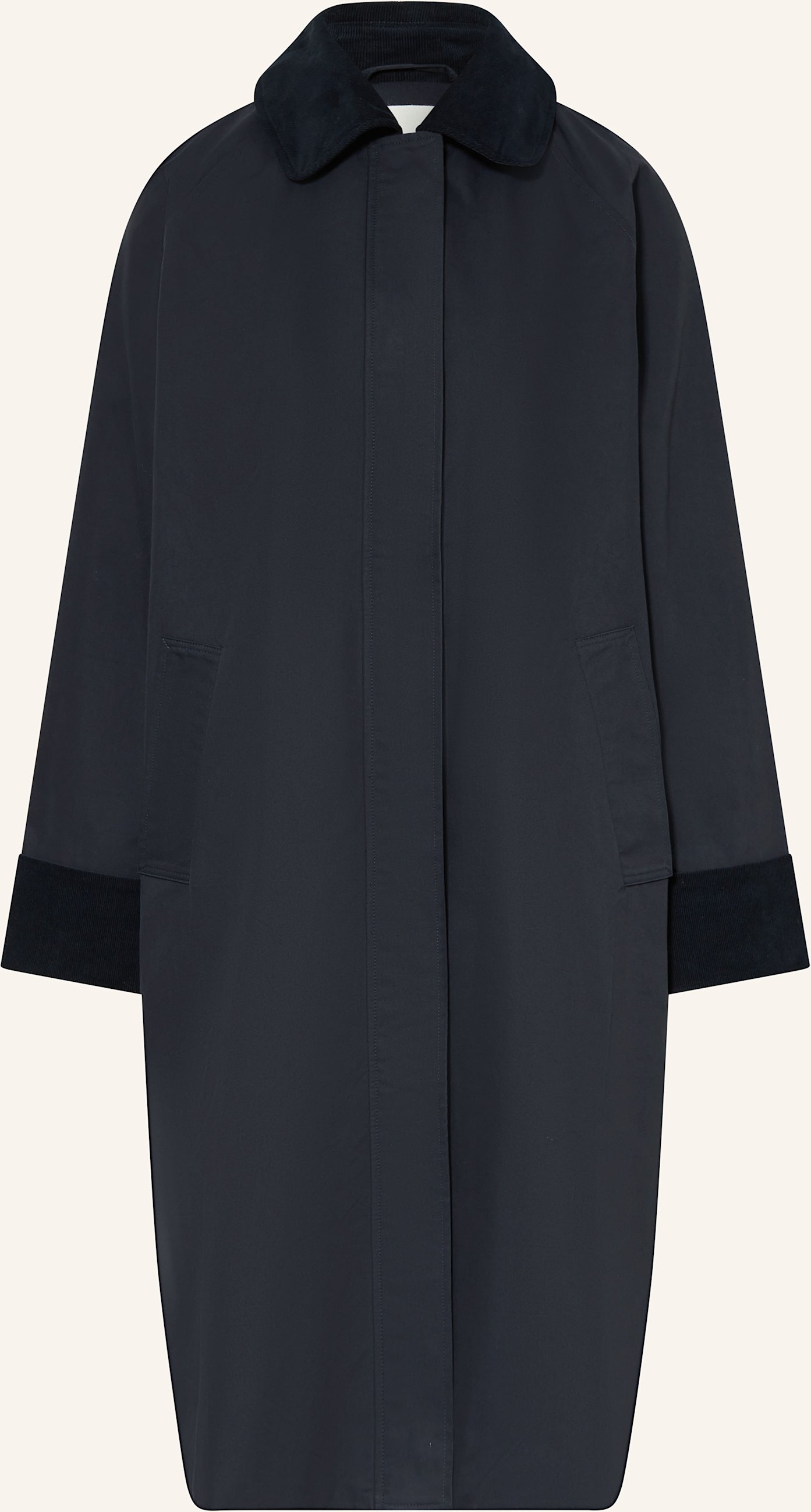 Neo Noir Trenchcoat Anneli blau