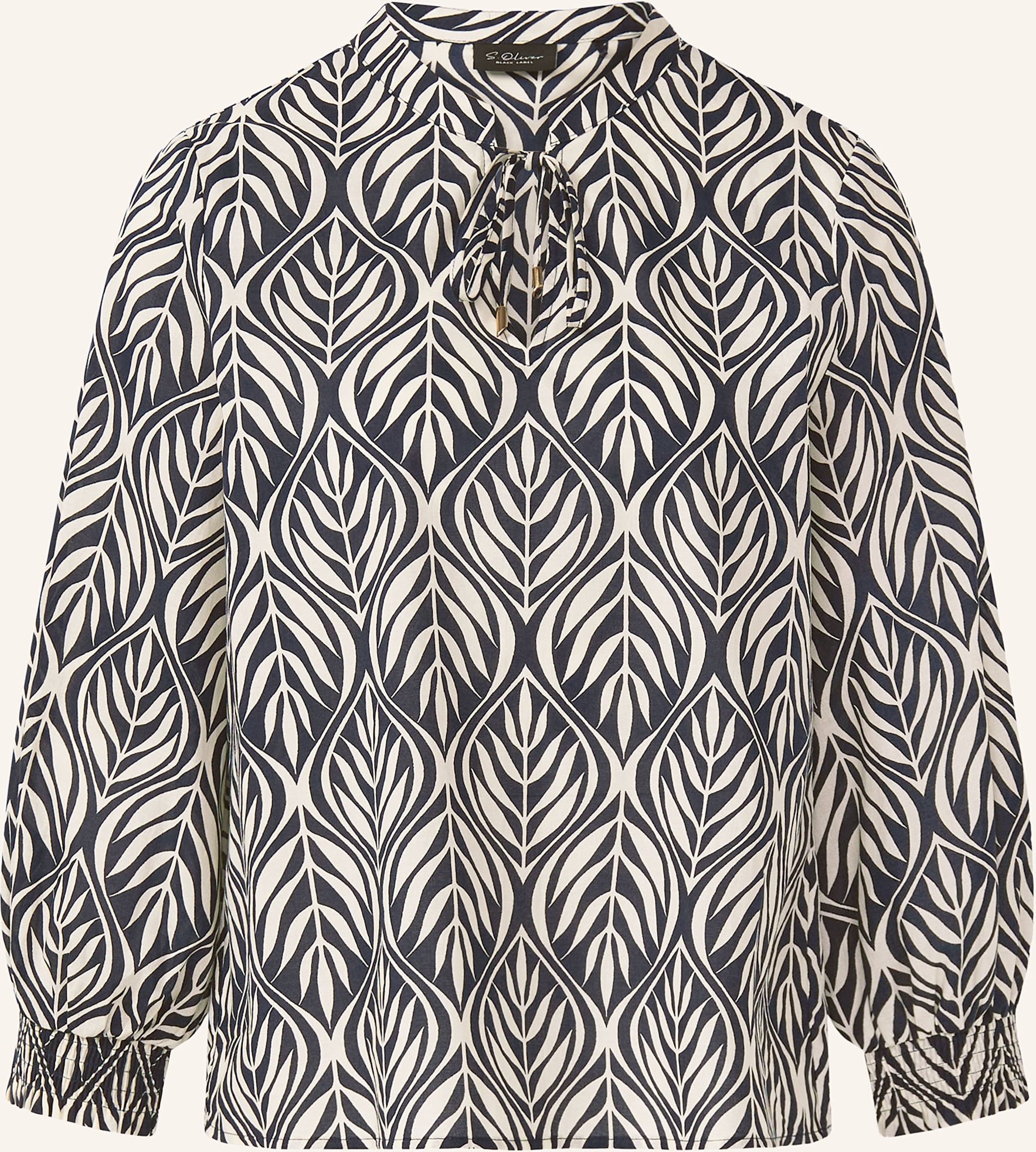 Thumbnail - S.Oliver Black Label Blusenshirt blau