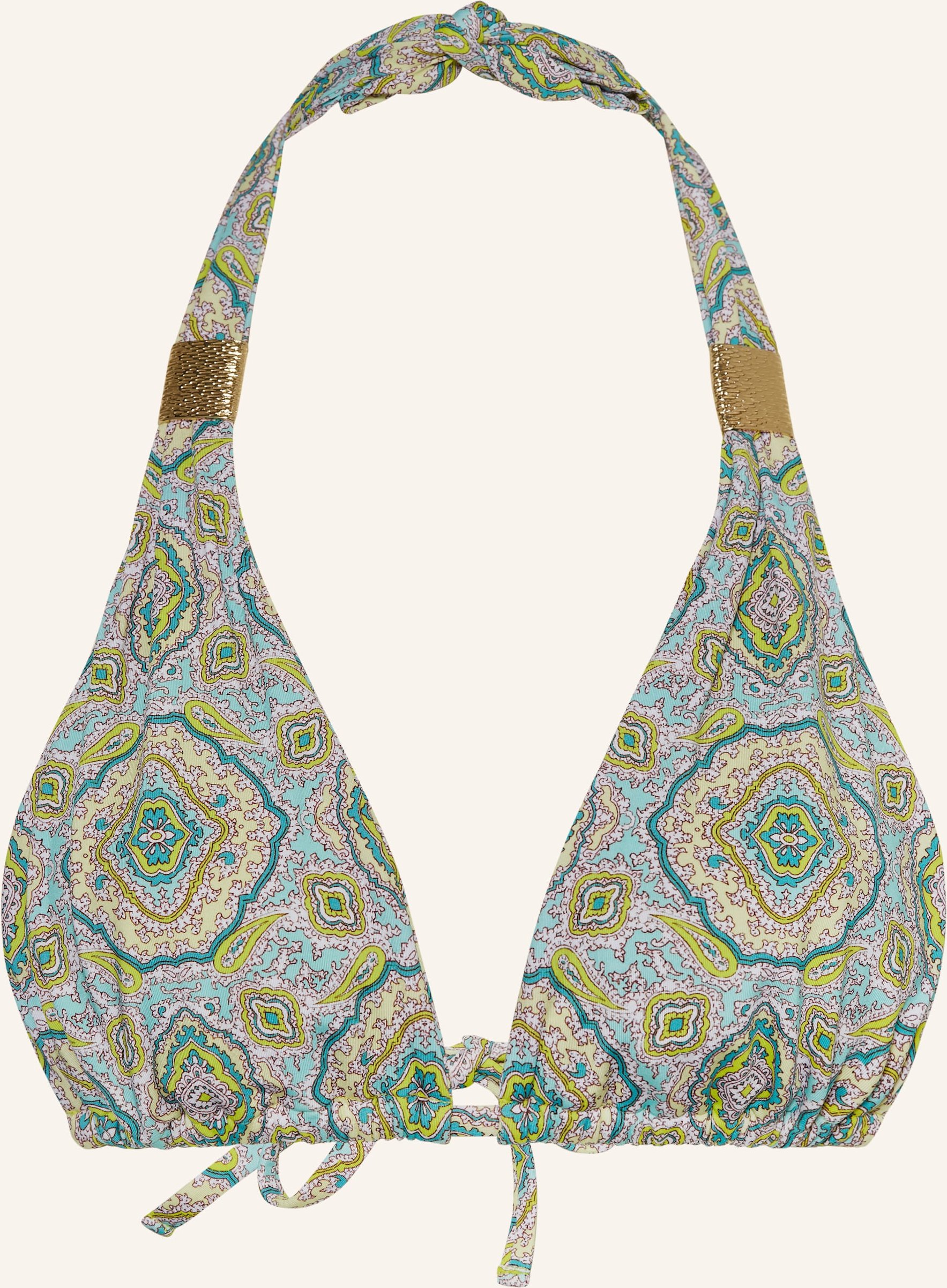 Heidi Klein Neckholder-Bikini-Top Hacienda gelb