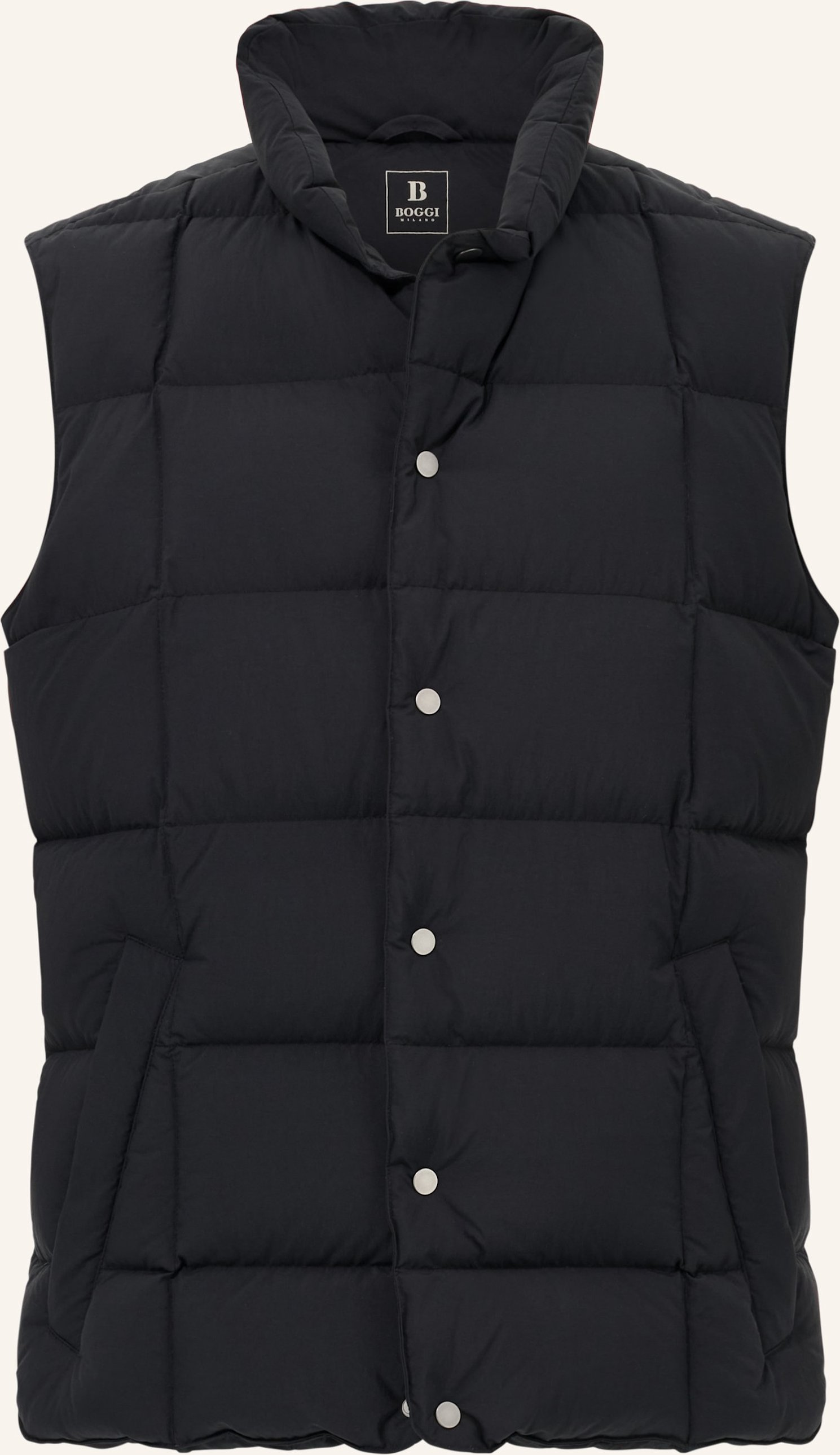 Boggi Milano Daunenweste schwarz