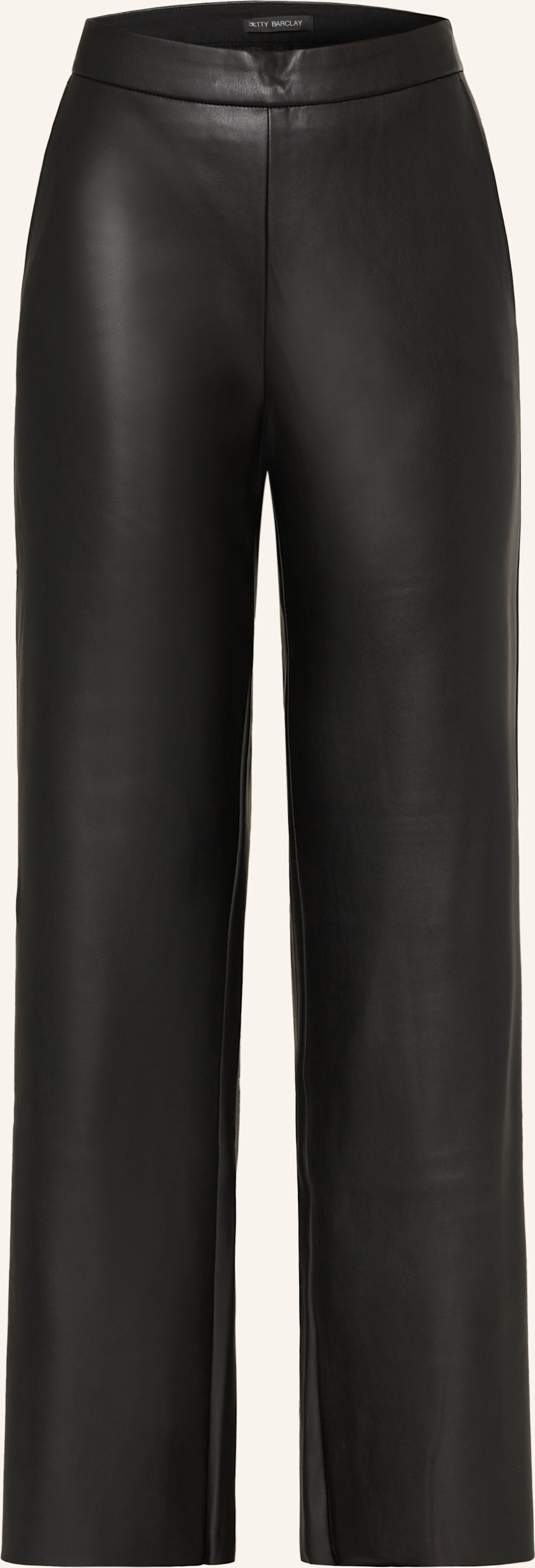 Betty Barclay Hose In Lederoptik schwarz