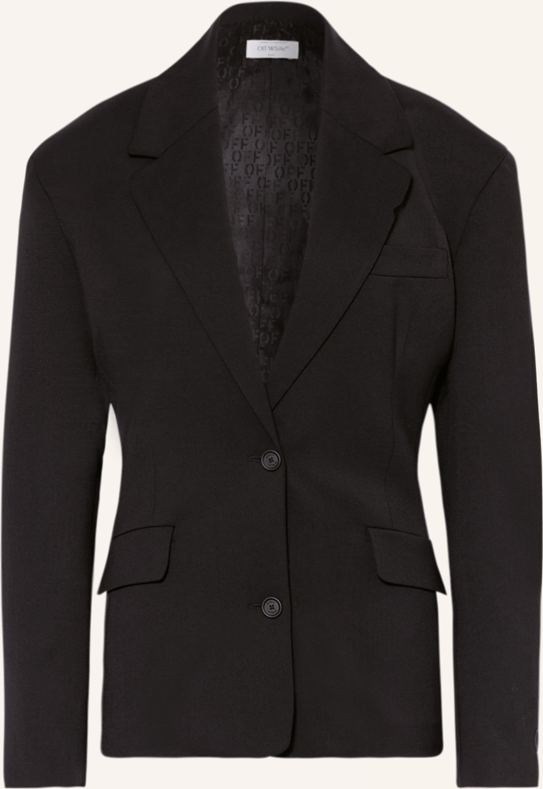 Off-White Blazer schwarz