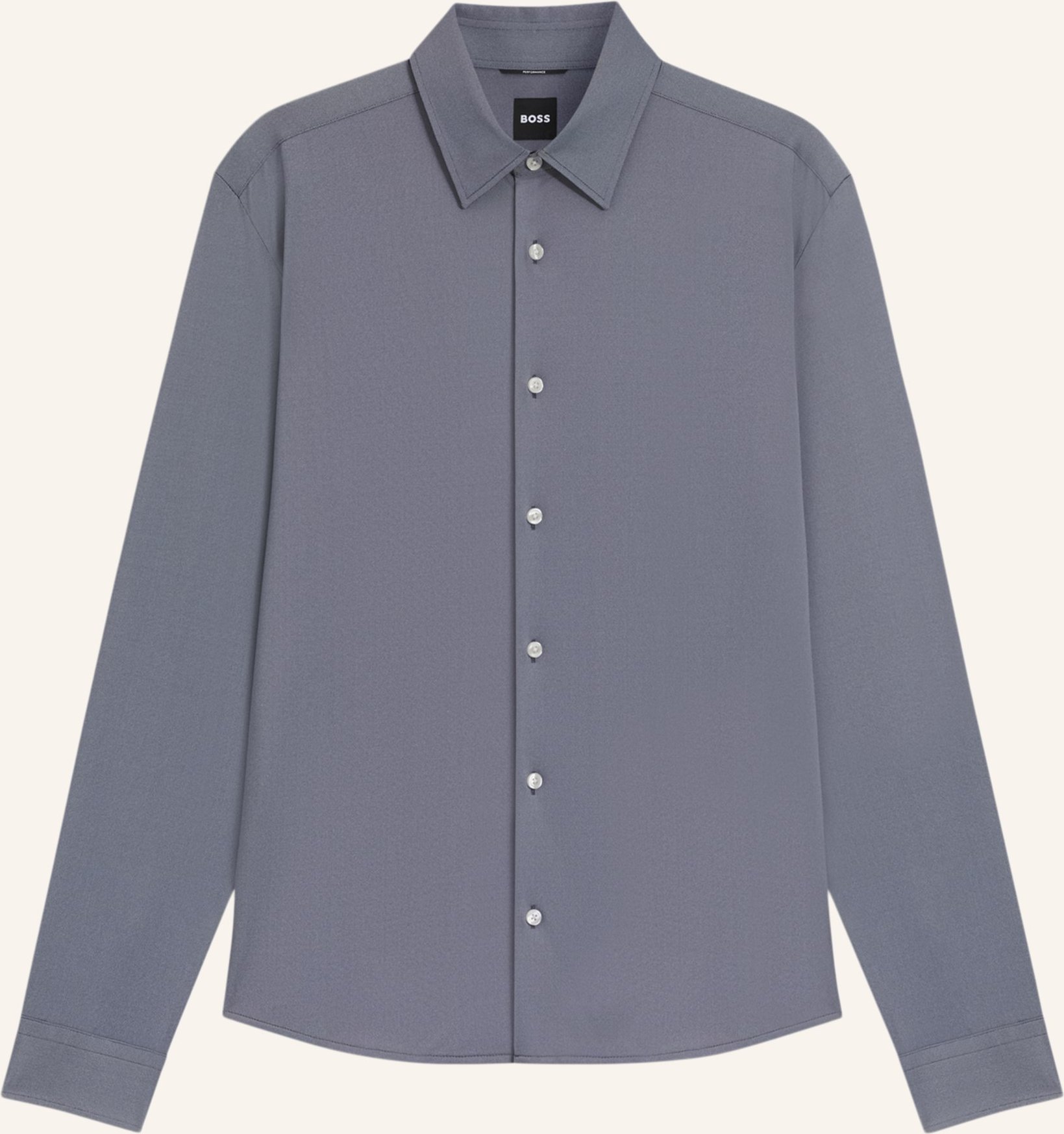 Boss Casual Hemd P-Liam-K-F-261 Regular Fit blau