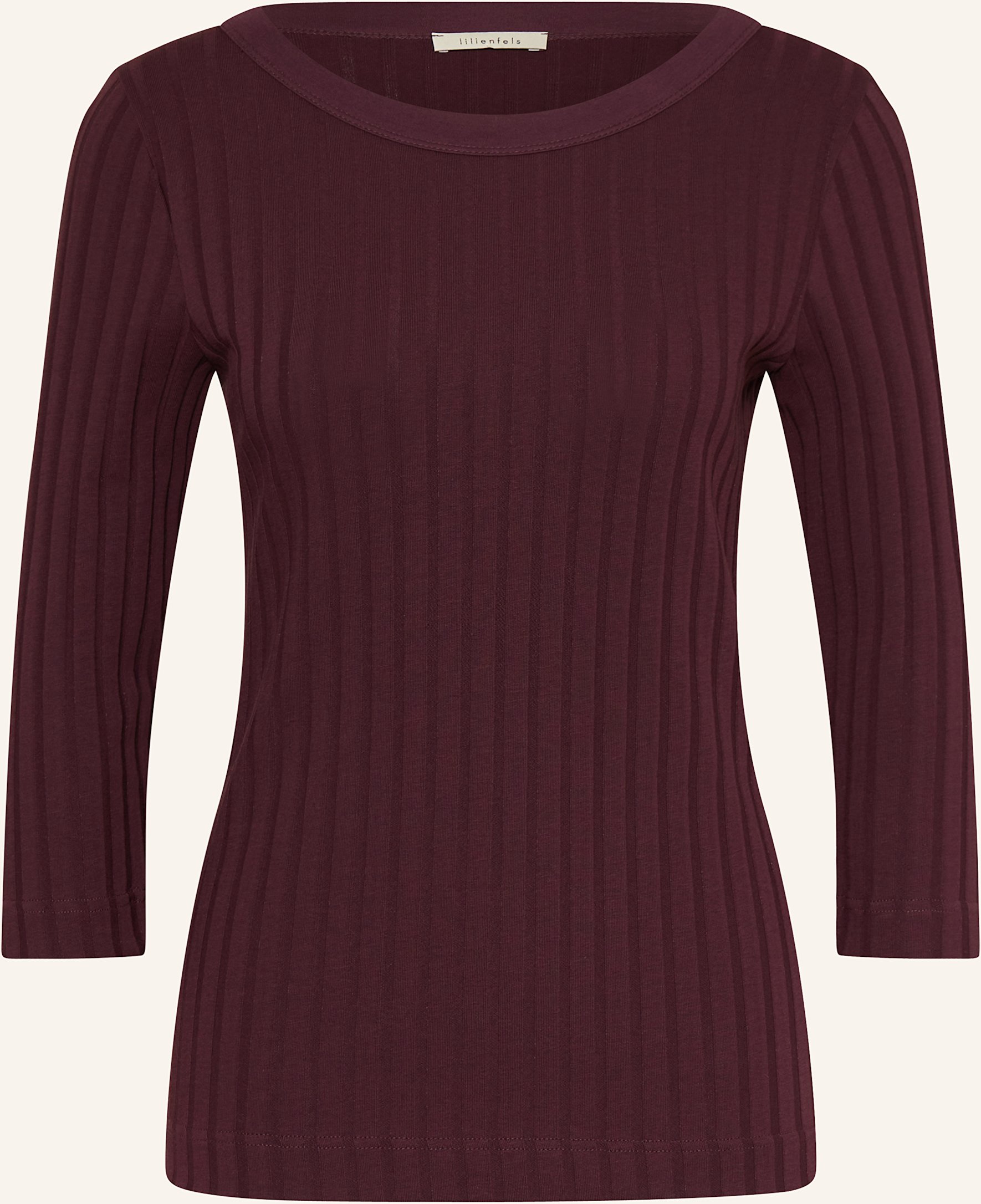 Lilienfels Shirt Mit 3/4-Arm rot